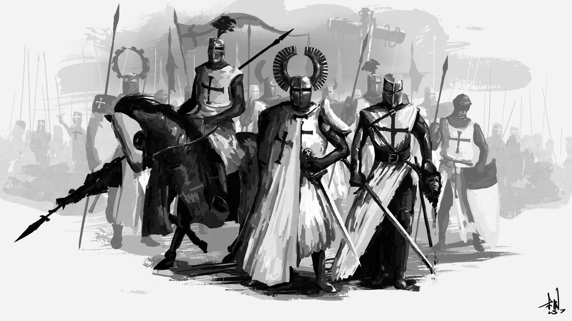 1920x1080 Teutonic Knights Wallpaper