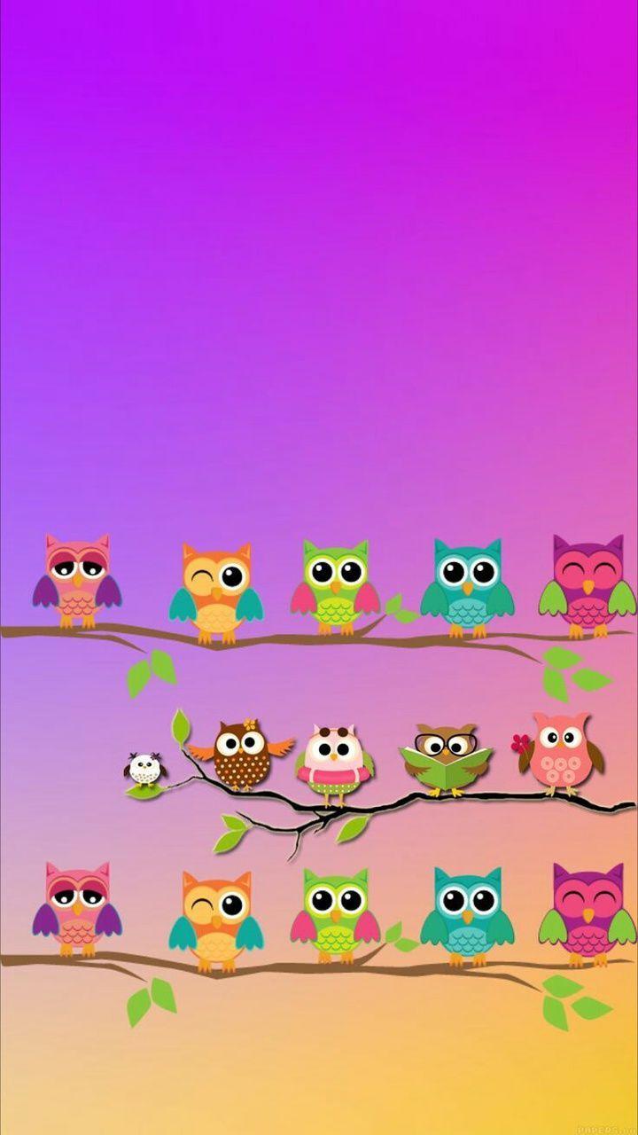 720x1280 Cute Owl Wallpaper Download. Cute owls wallpaper, Owl wallpaper, Owl wallpaper iphone