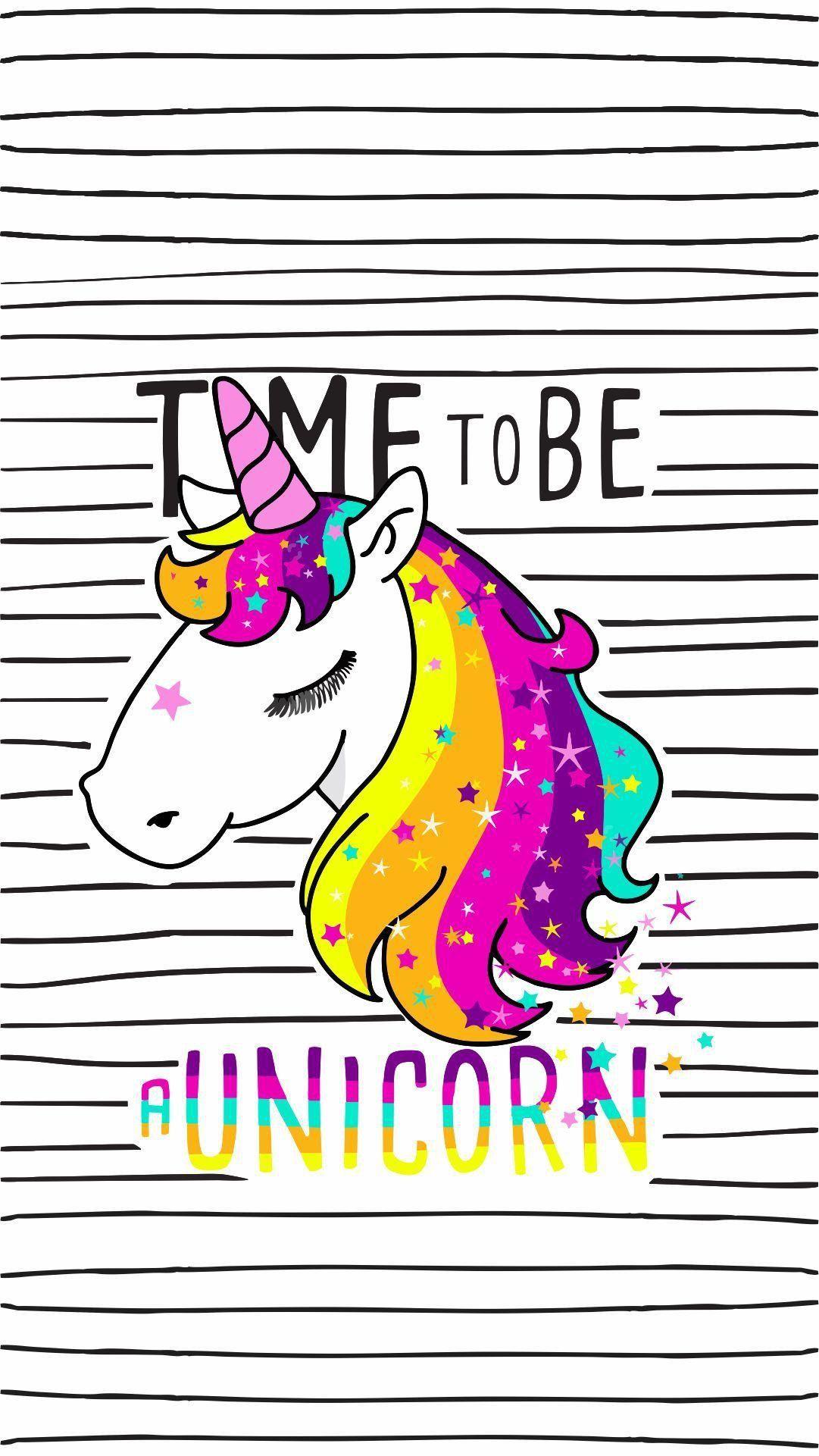 1081x1921 Cute Kawaii Unicorn Wallpaper .