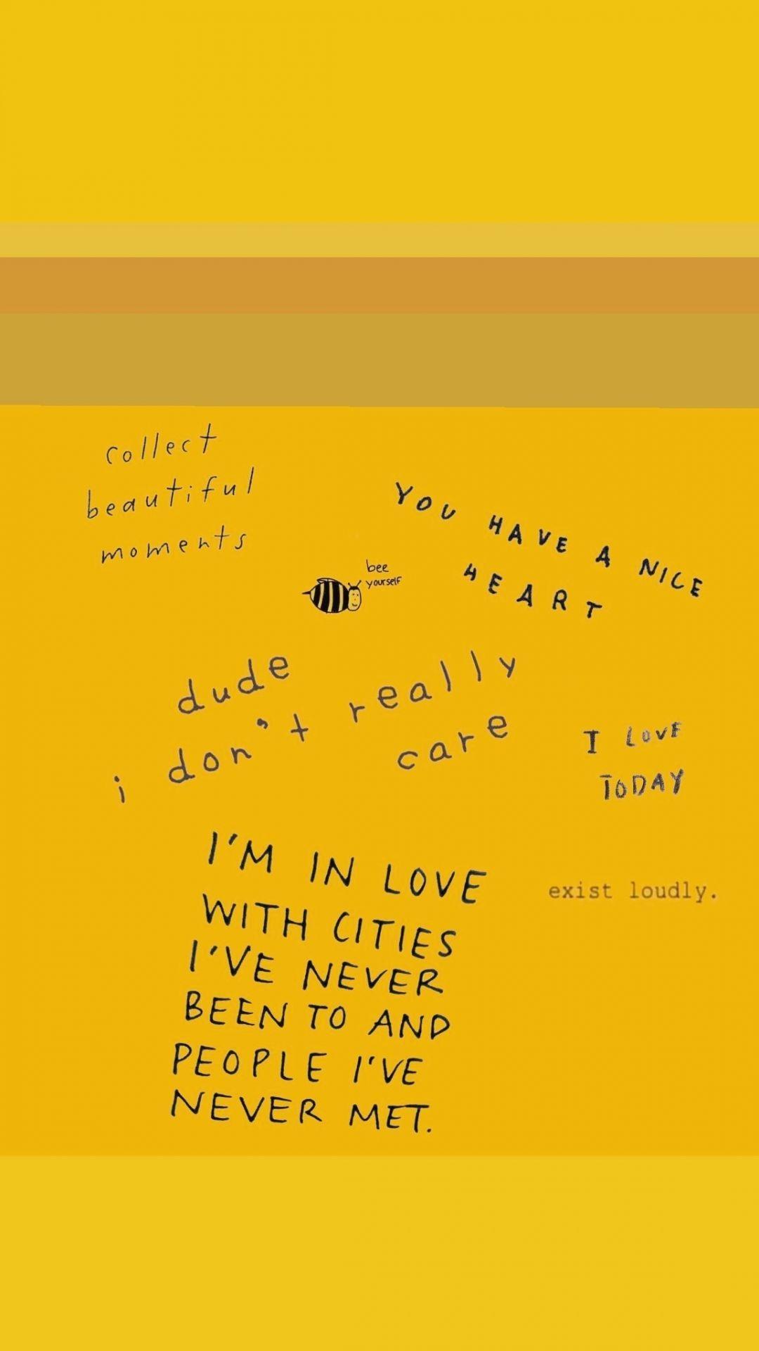 1080x1920 iPhone Aesthetic Quotes Wallpaper