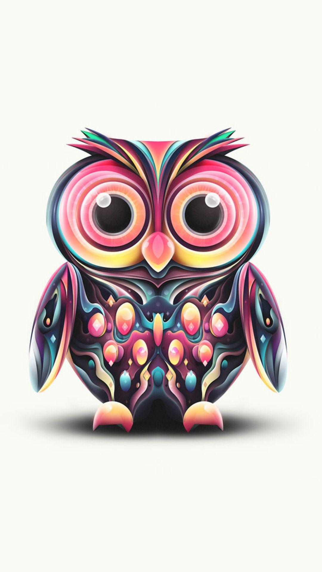 1080x1920 Adorable Owls .