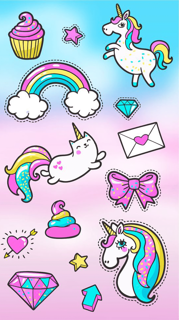 750x1334 Wallpaper Cute Real Unicorn .