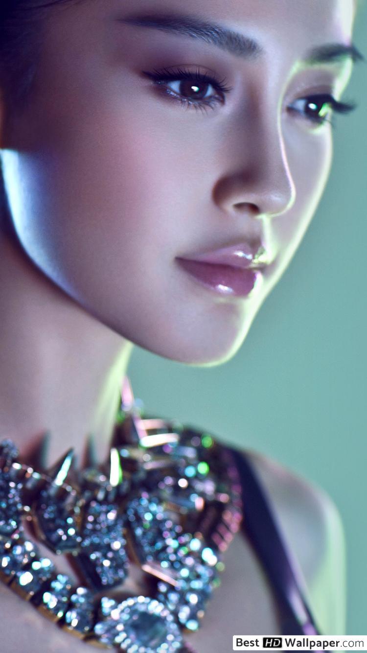 750x1334 Angelababy Wallpaper iPhone