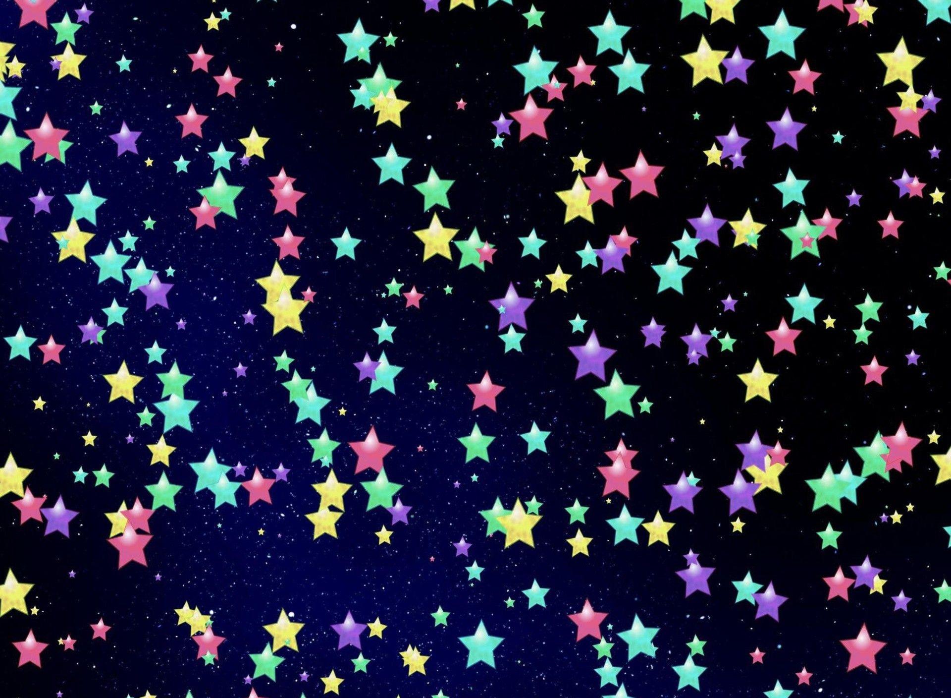 1920x1408 Stars and Hearts Wallpaper