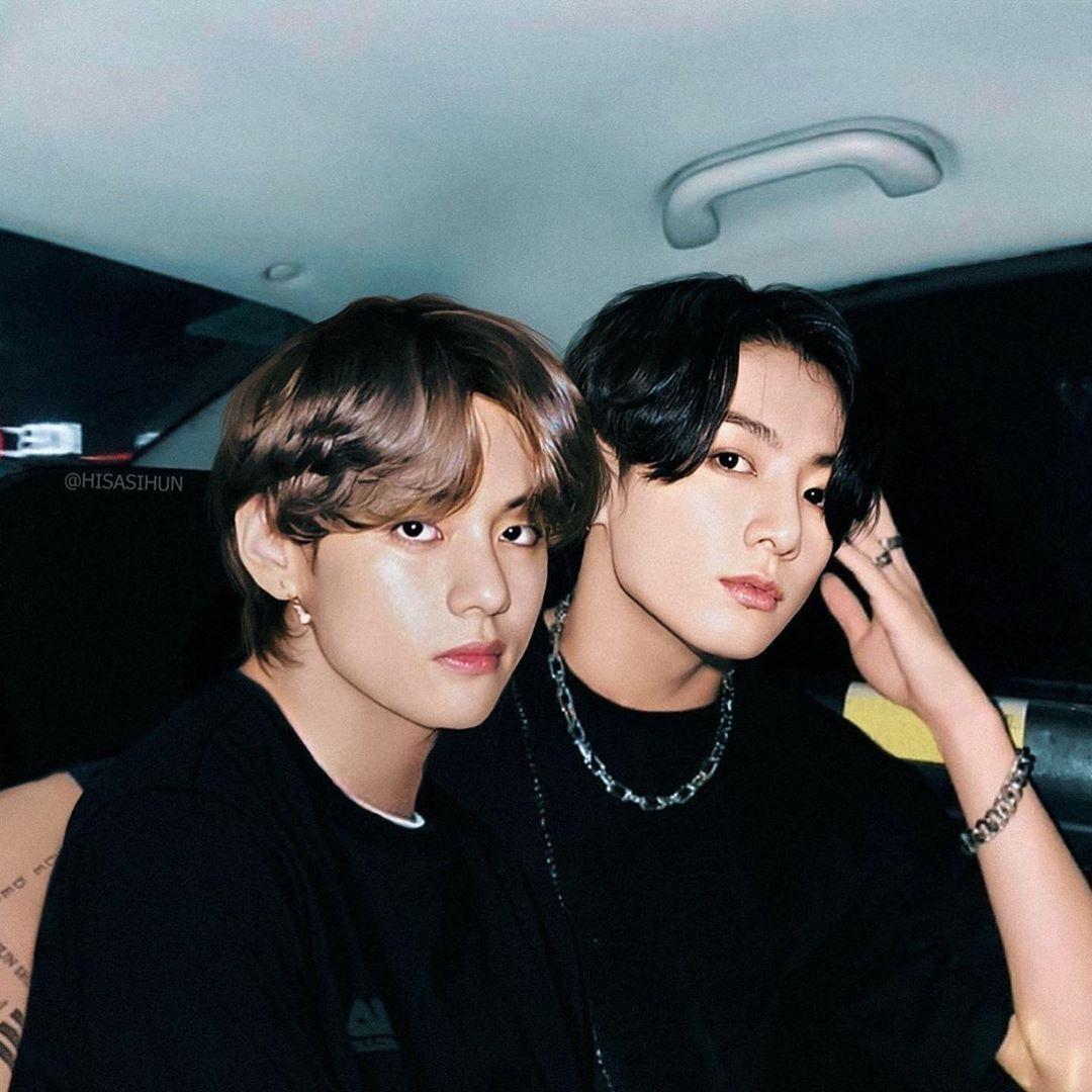 1080x1080 BTS duo. Bts taehyung, Bts jungkook, Taekook