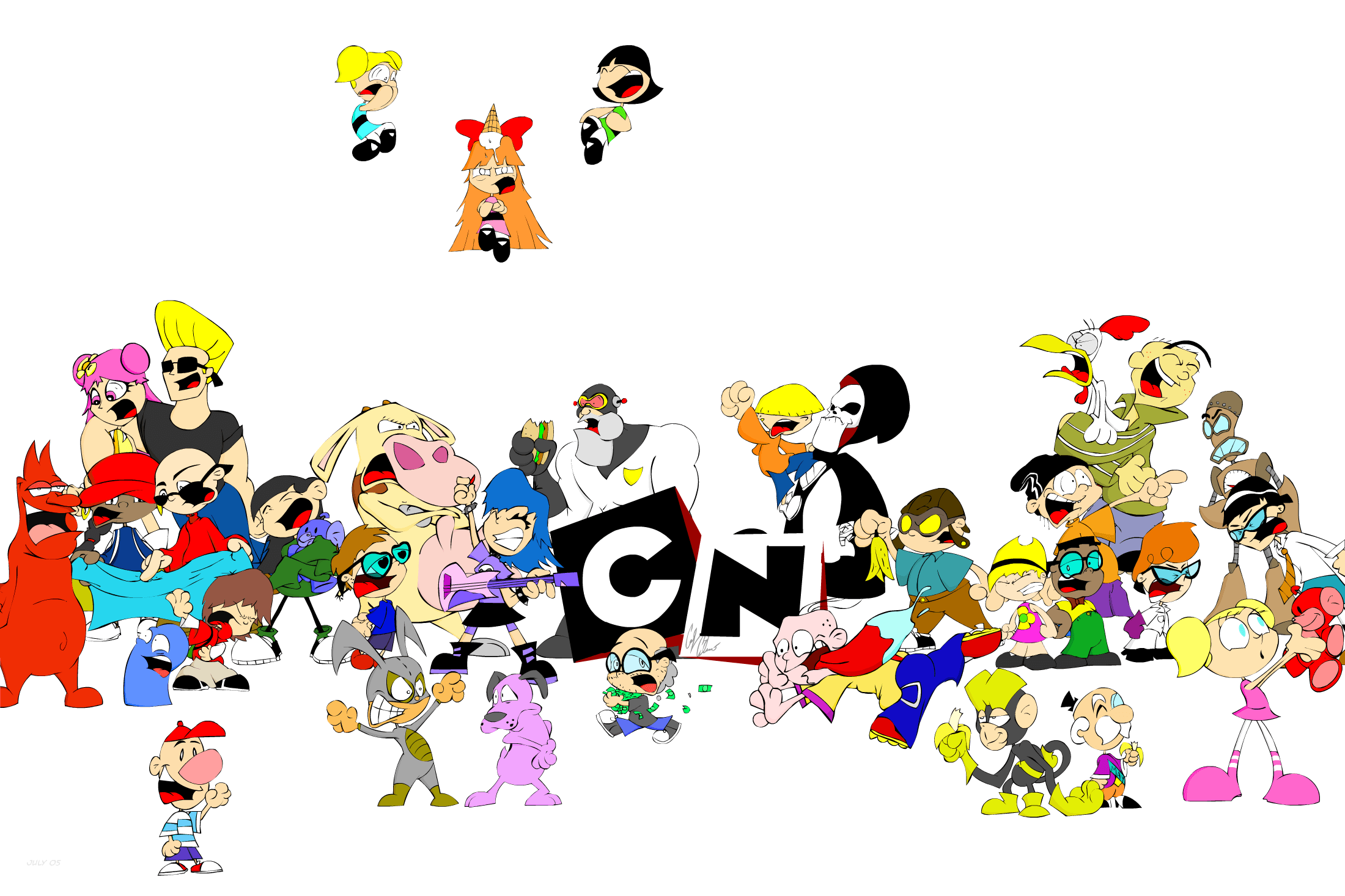 2200x1467 Old Cartoons Wallpaper
