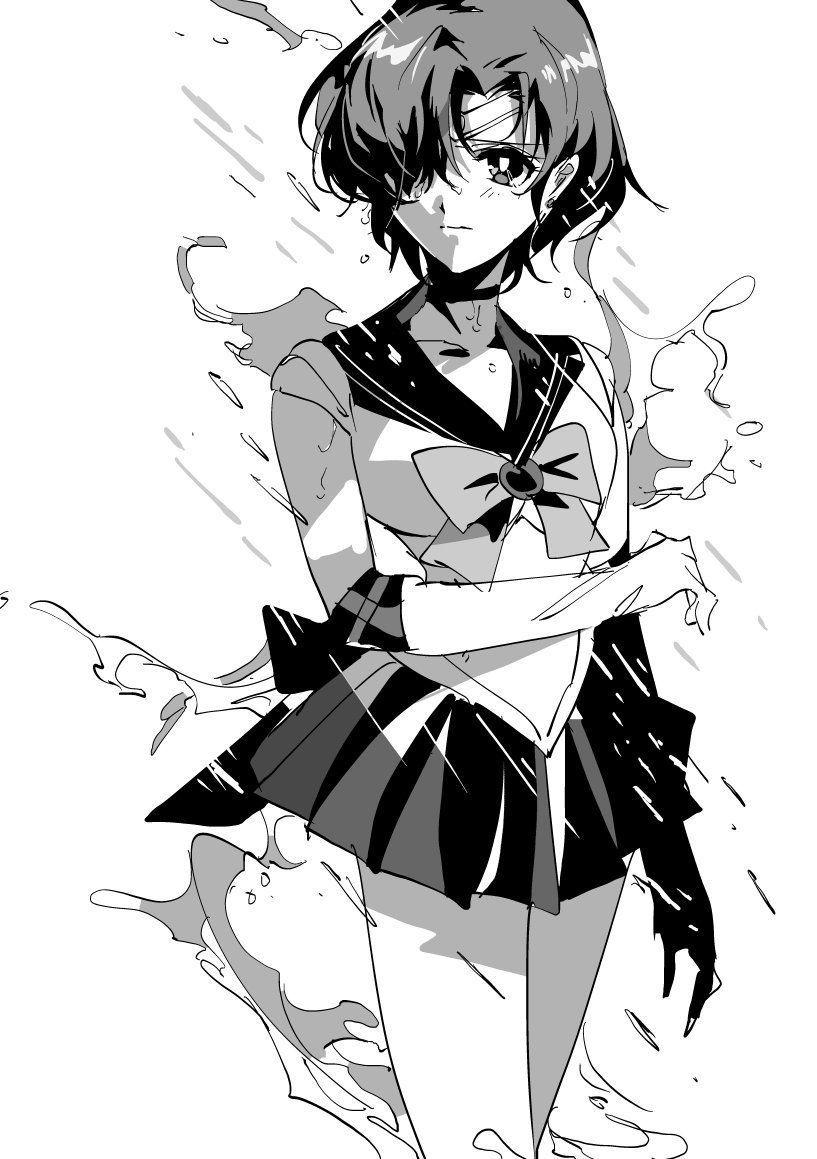 Black and White Sailor Moon Wallpapers Top Free Black and White
