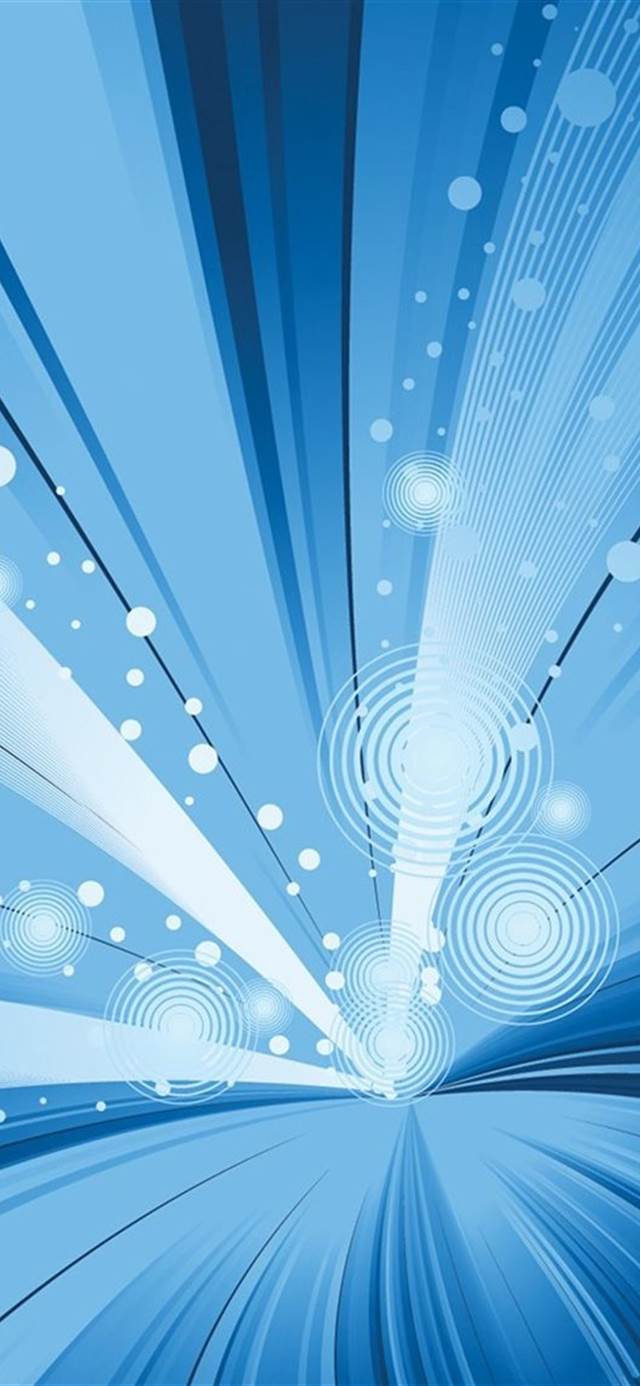 640x1386 Abstract Blue Swirl Phone Wallpaper Download