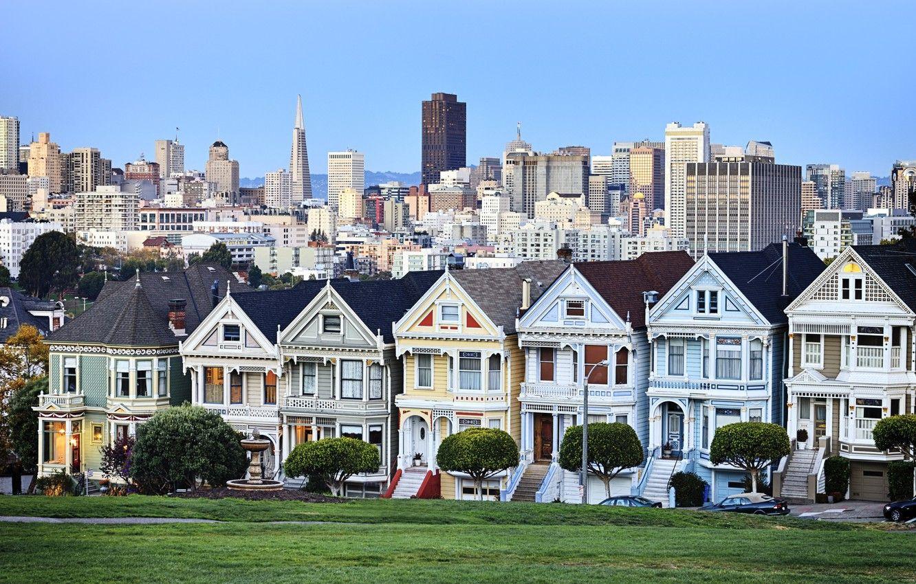 1332x850 Wallpaper the city, San Francisco, San Francisco, full house image for desktop, section город