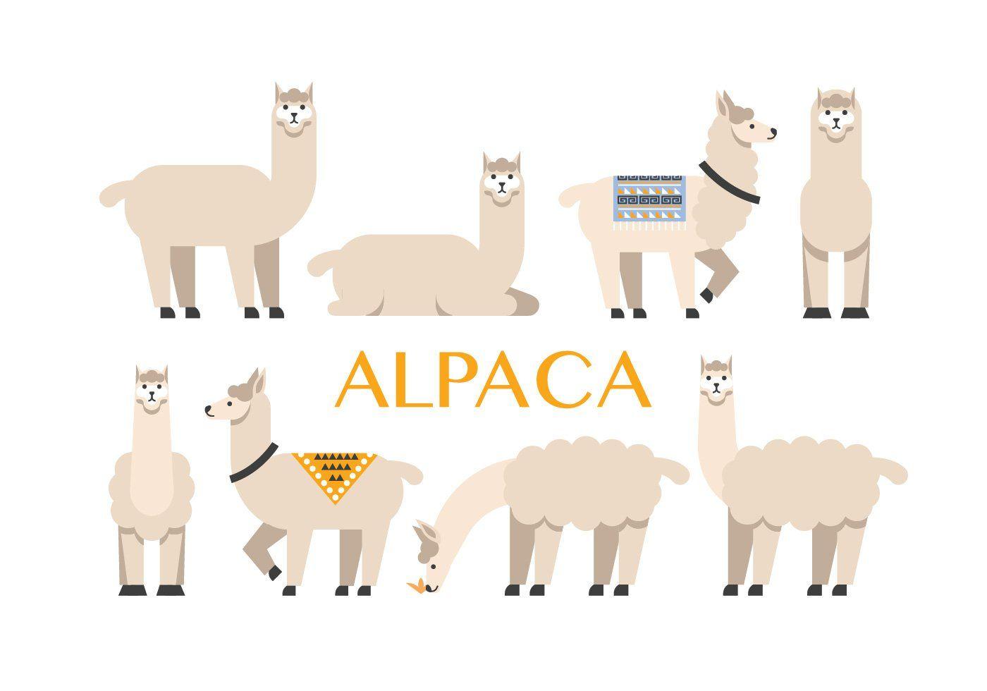 1400x980 Cartoon Alpaca Wallpaper
