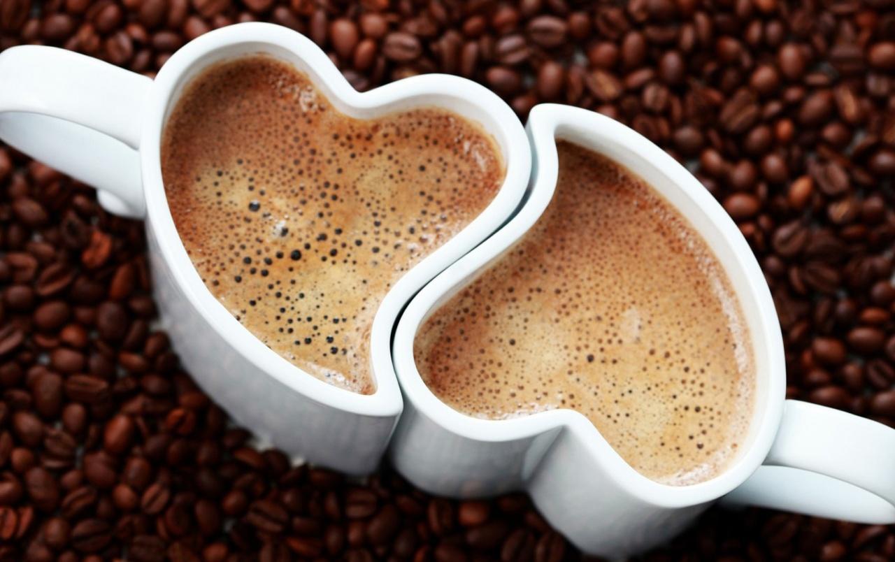 1280x804 Coffee Love Wallpaper
