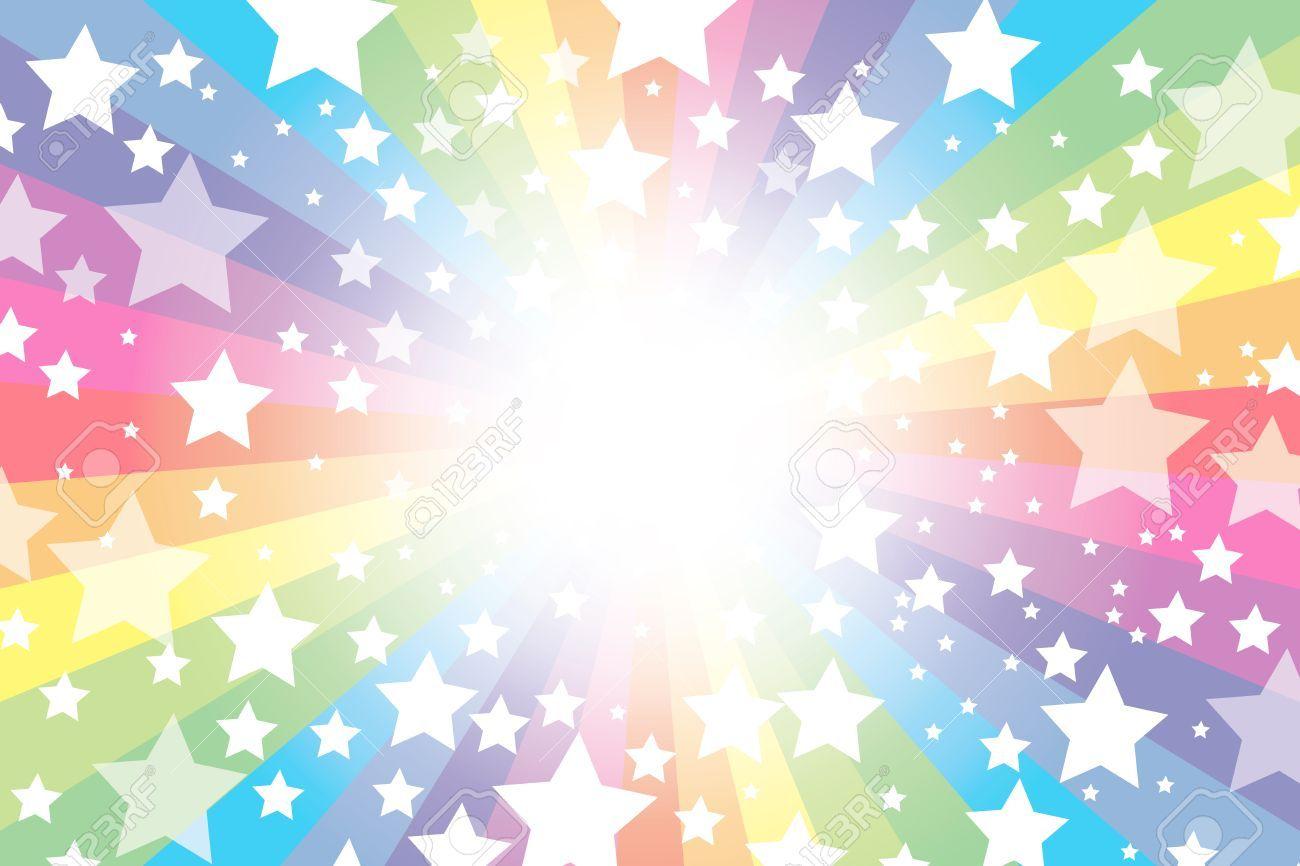 1300x866 Background Material Wallpaper Rainbow Desktop Colorful Stars Of