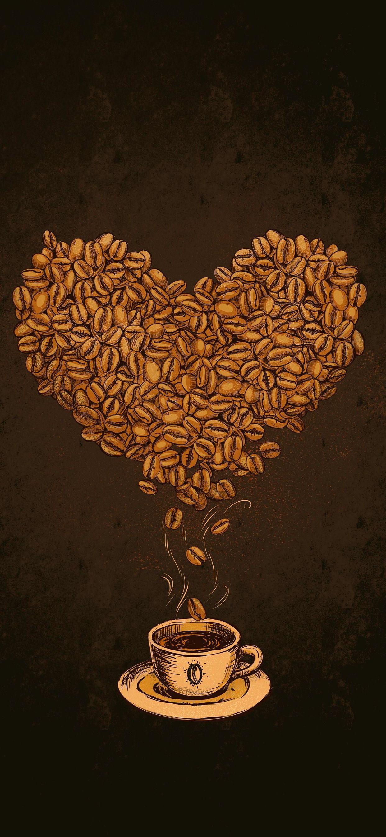 1242x2688 Coffee Wallpaper HD For Mobile