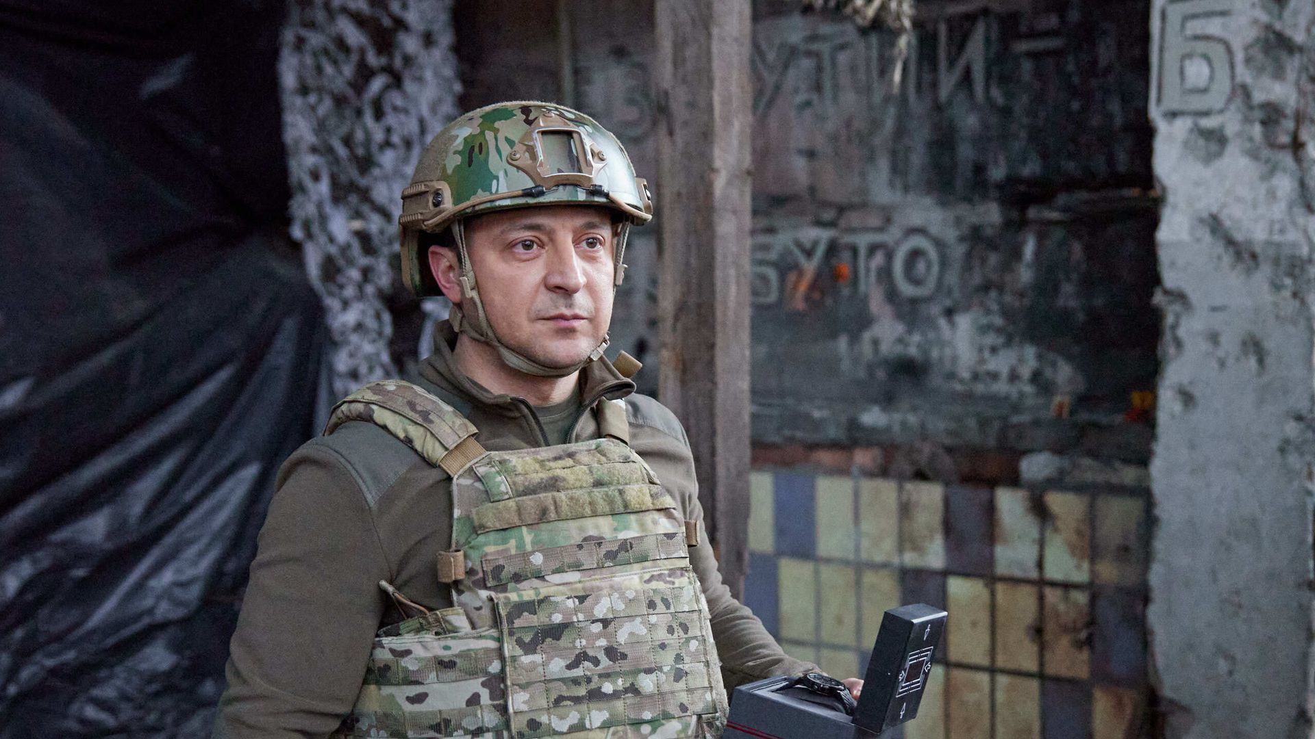 1920x1080 Zelensky: I'm not hiding. And I'm not afraid of anyone