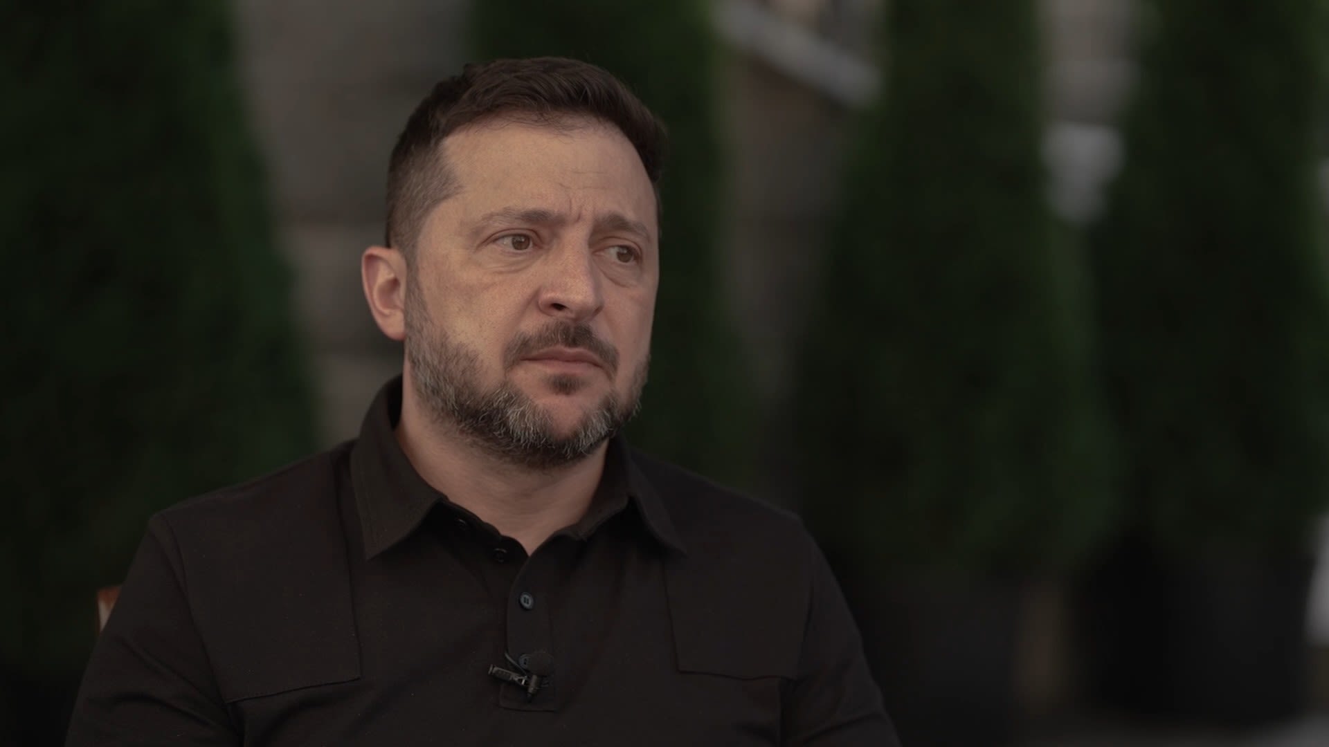 1920x1080 Zelensky speaks to CNN in Kyiv about recent surge of Russian ballistic attacks and the need for more interceptors missiles