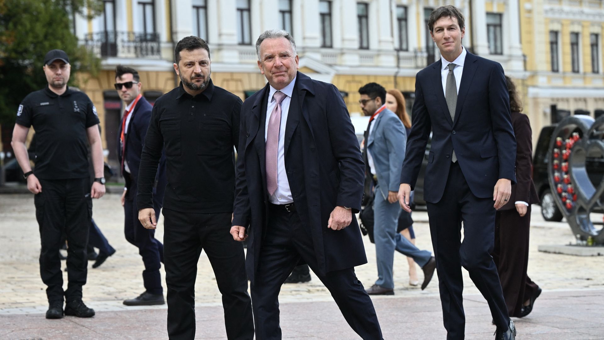 1920x1080 Trump envoys Witkoff, Kushner meet Zelensky in Kyiv for Ukraine peace talks