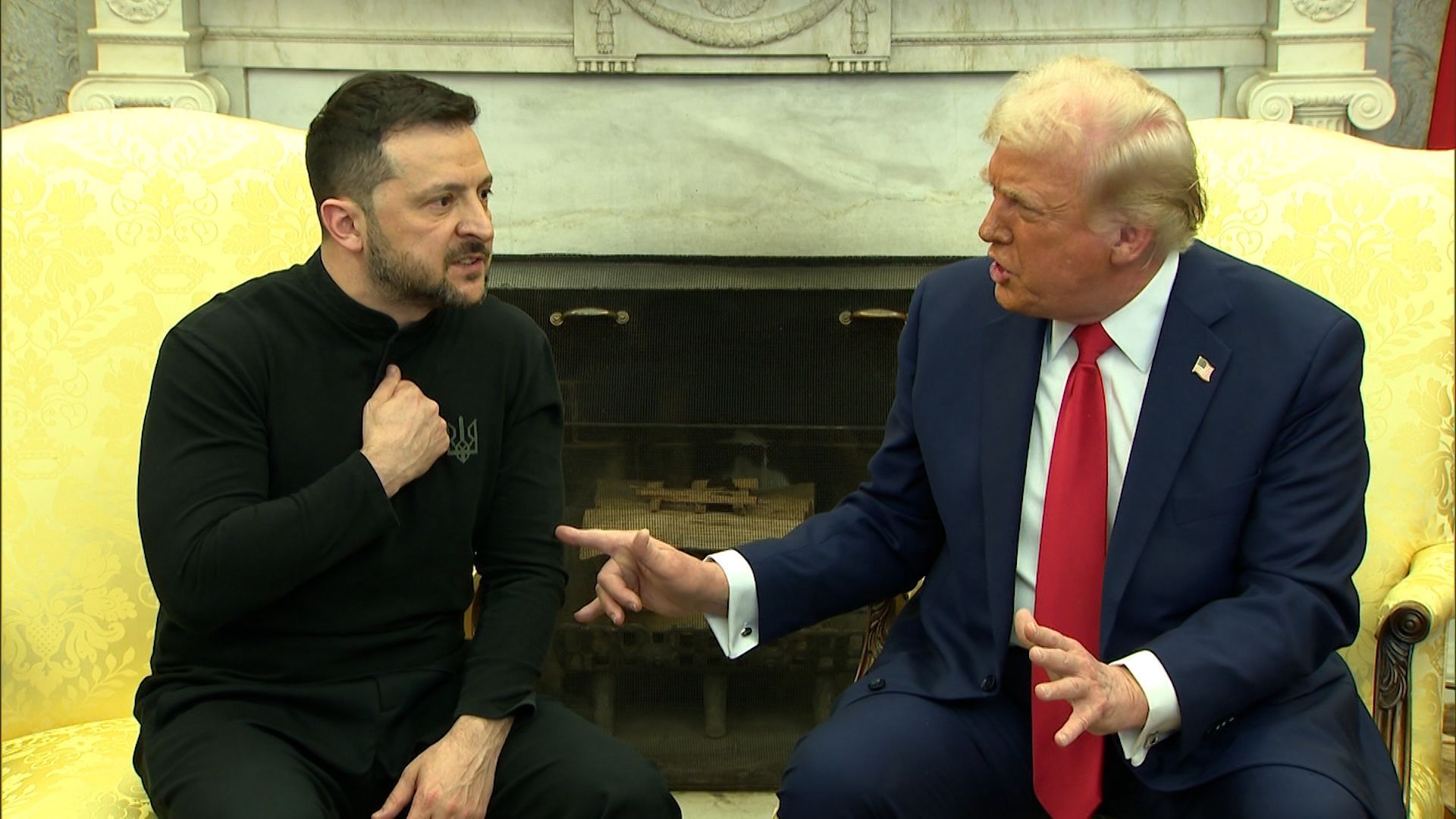 1920x1080 Watch tense Oval Office argument between Zelensky, Trump and Vance