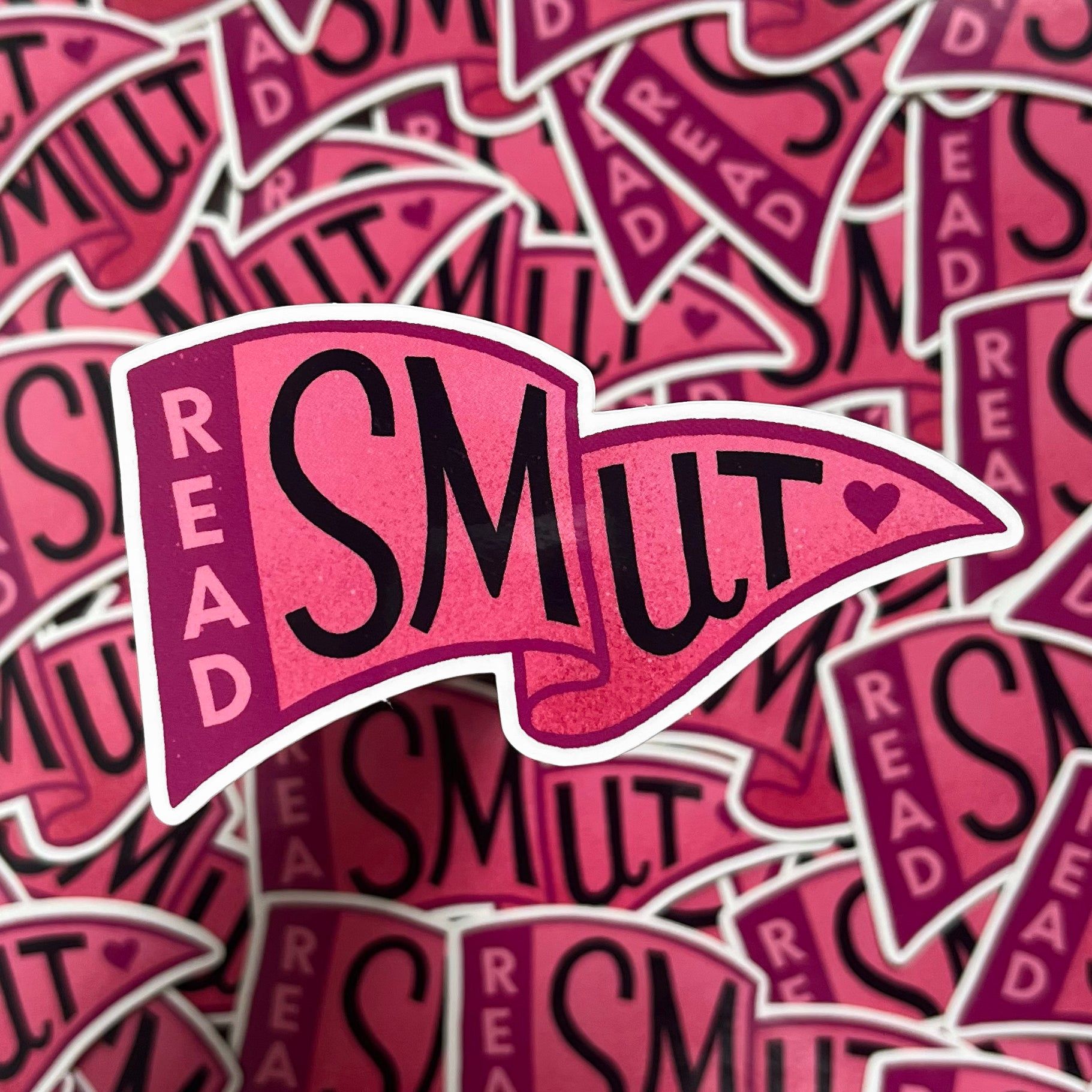 1821x1821 Read Smut vinyl sticker bookshop