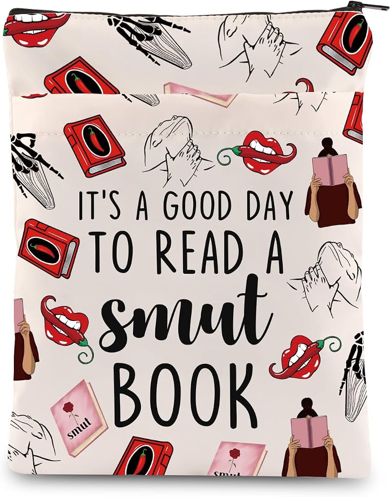 788x1000 ENSIANTH Smut Book Lover Gift It's a Good Day to Read a Smut Book Reader Book Sleeve Spicy Book Club Gift Dark Romance Gift (Day Smut BS) : Amazon.de: Stationery & Office