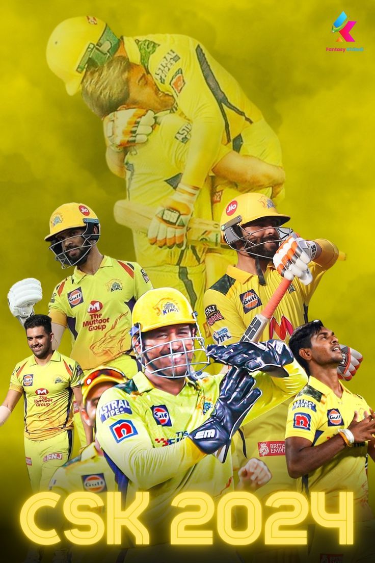 736x1104 Team #CSK for #IPL2024 #Dhoni #Jadeja #IPL #CSK2024