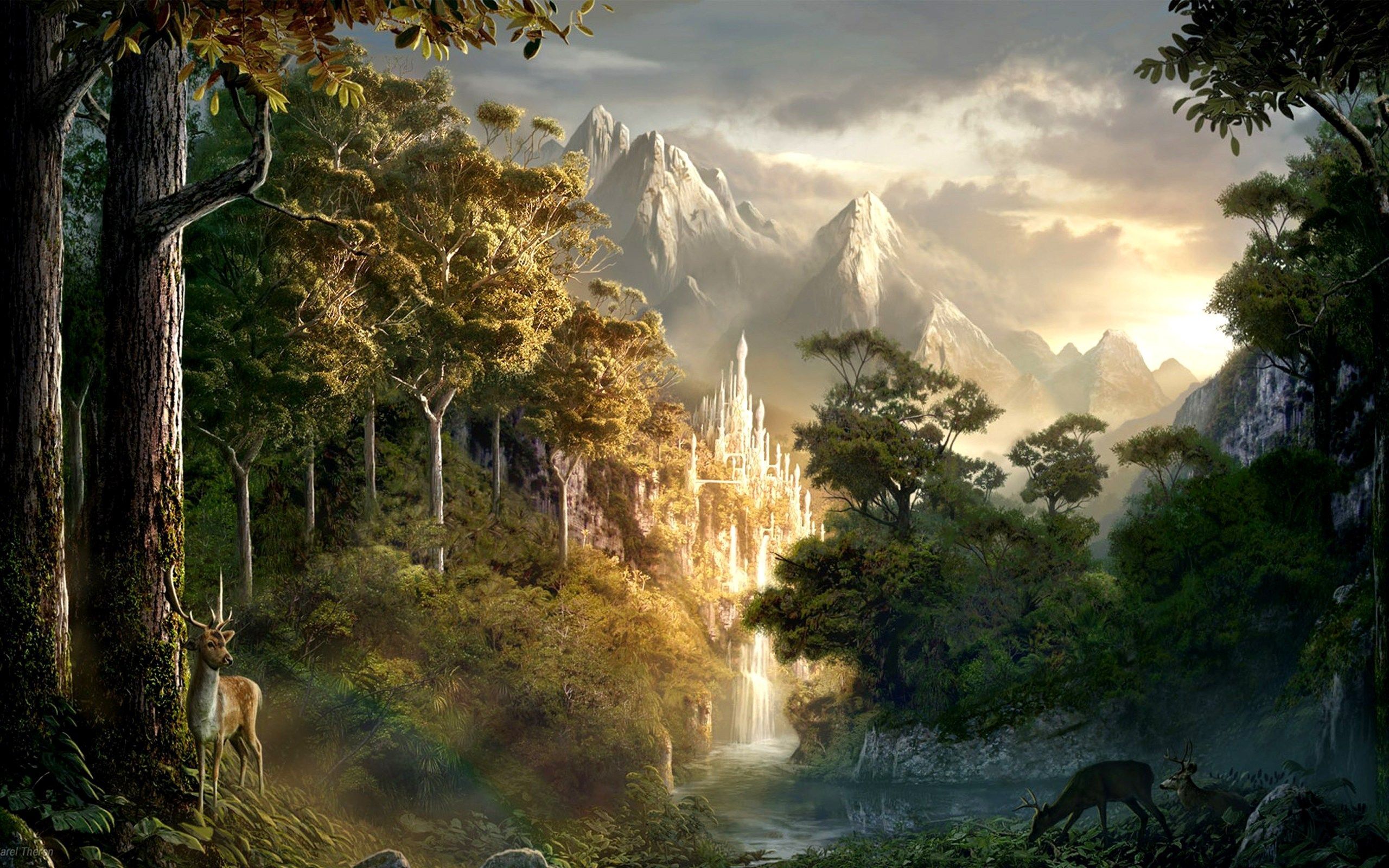 2560x1600 Lothlórien Wallpaper
