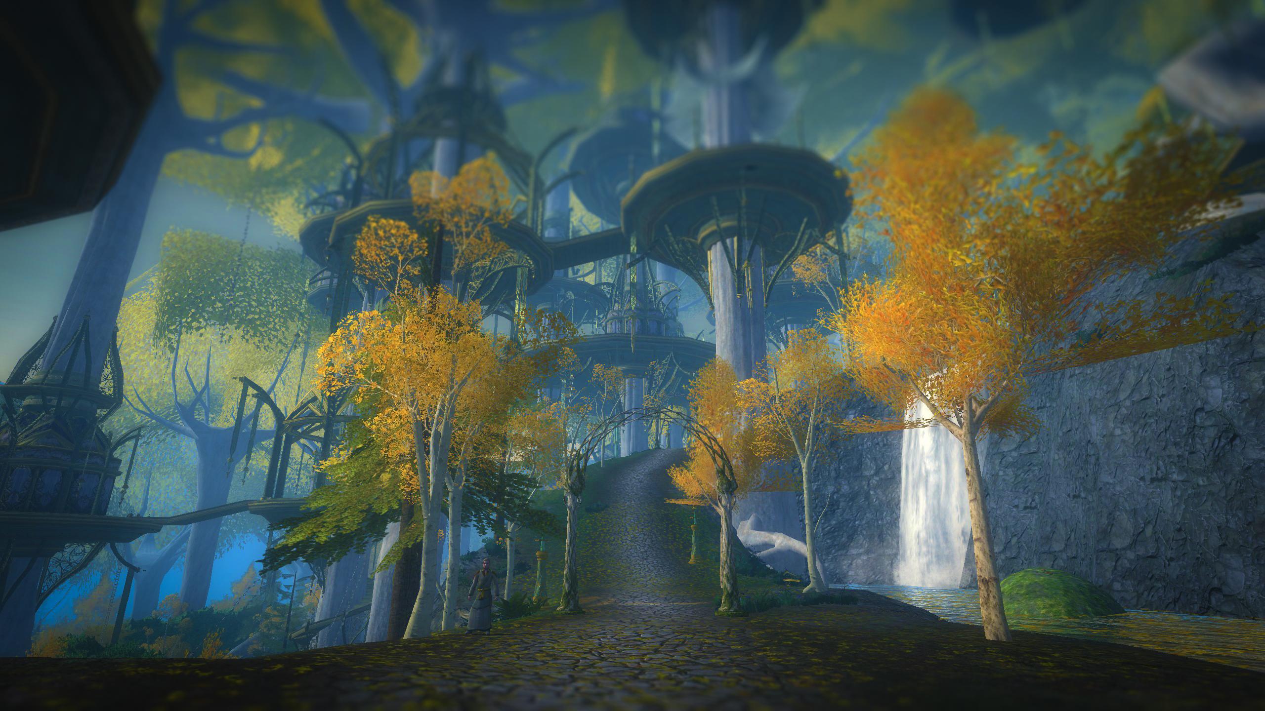 2560x1440 Lothlórien Wallpaper