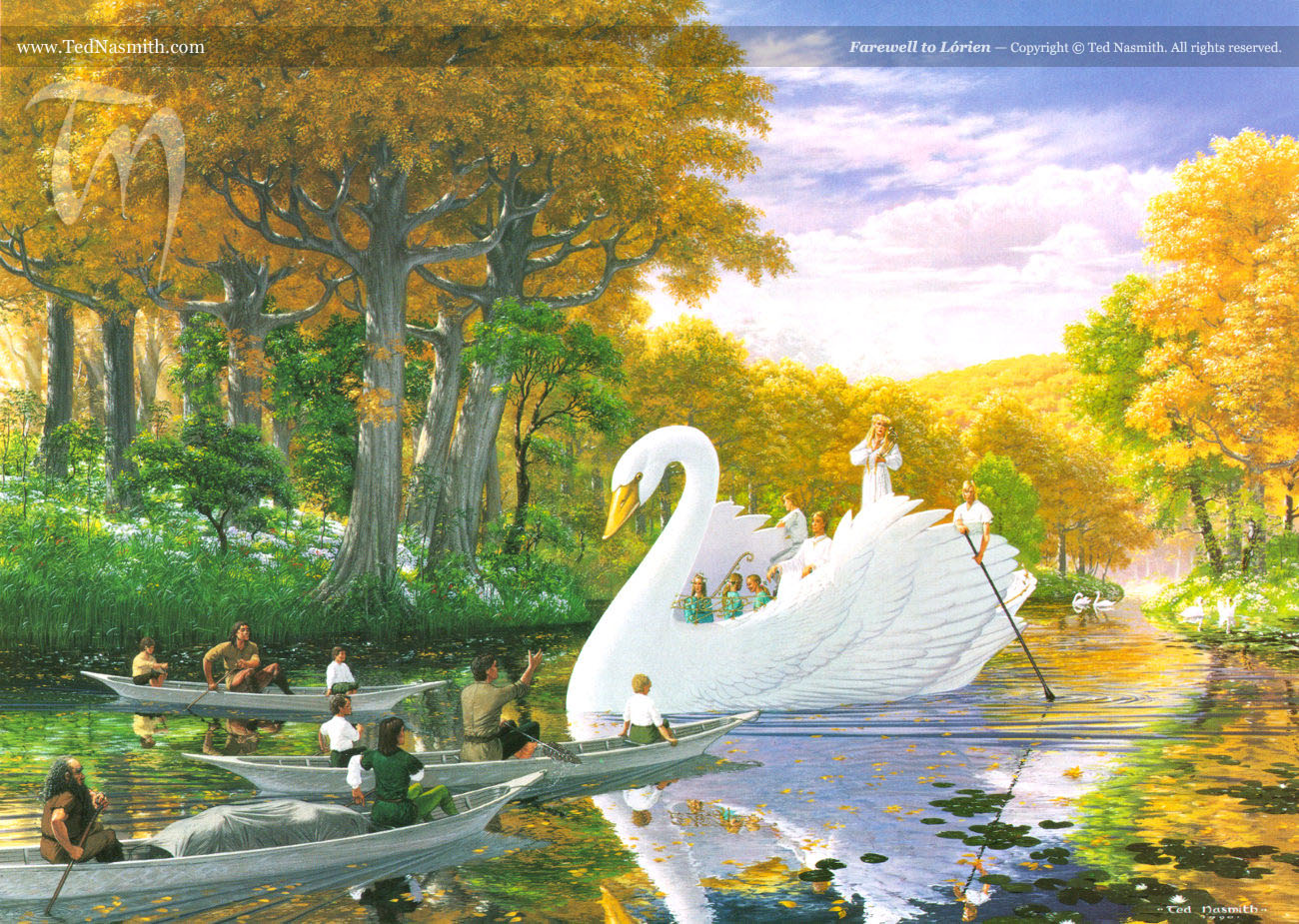 1300x925 Farewell to Lórien