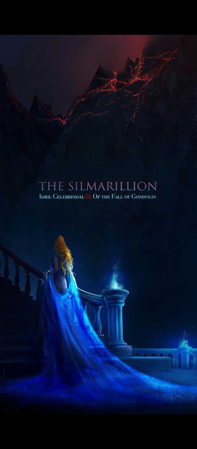 637x1447 Lady of lorien. Lothlorien poster, Valinor wallpaper, The silmarillion