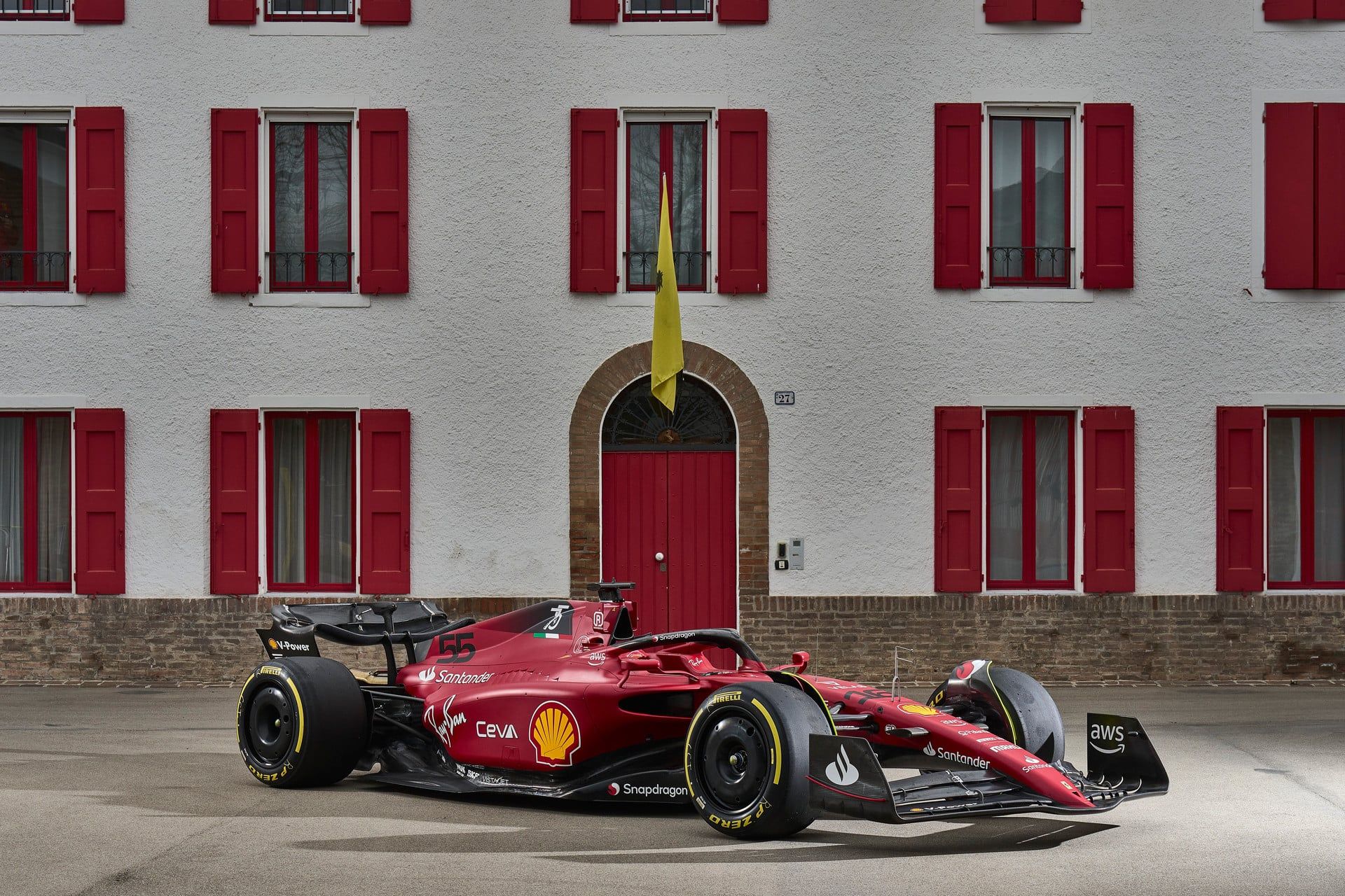 1920x1280 Wallpaper What Better Place For The F1 75 To Be Than To Be At Home