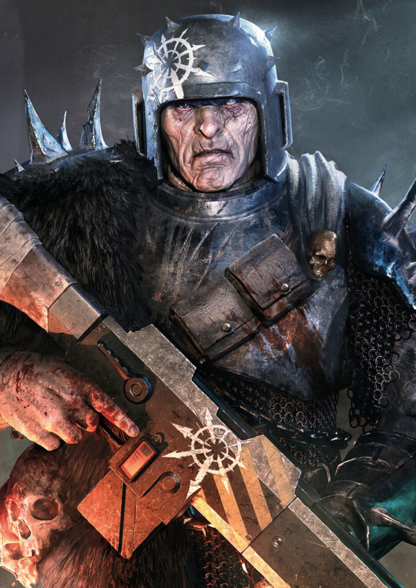 1414x2000 Warhammer 40 000: Darktide Wallpaper