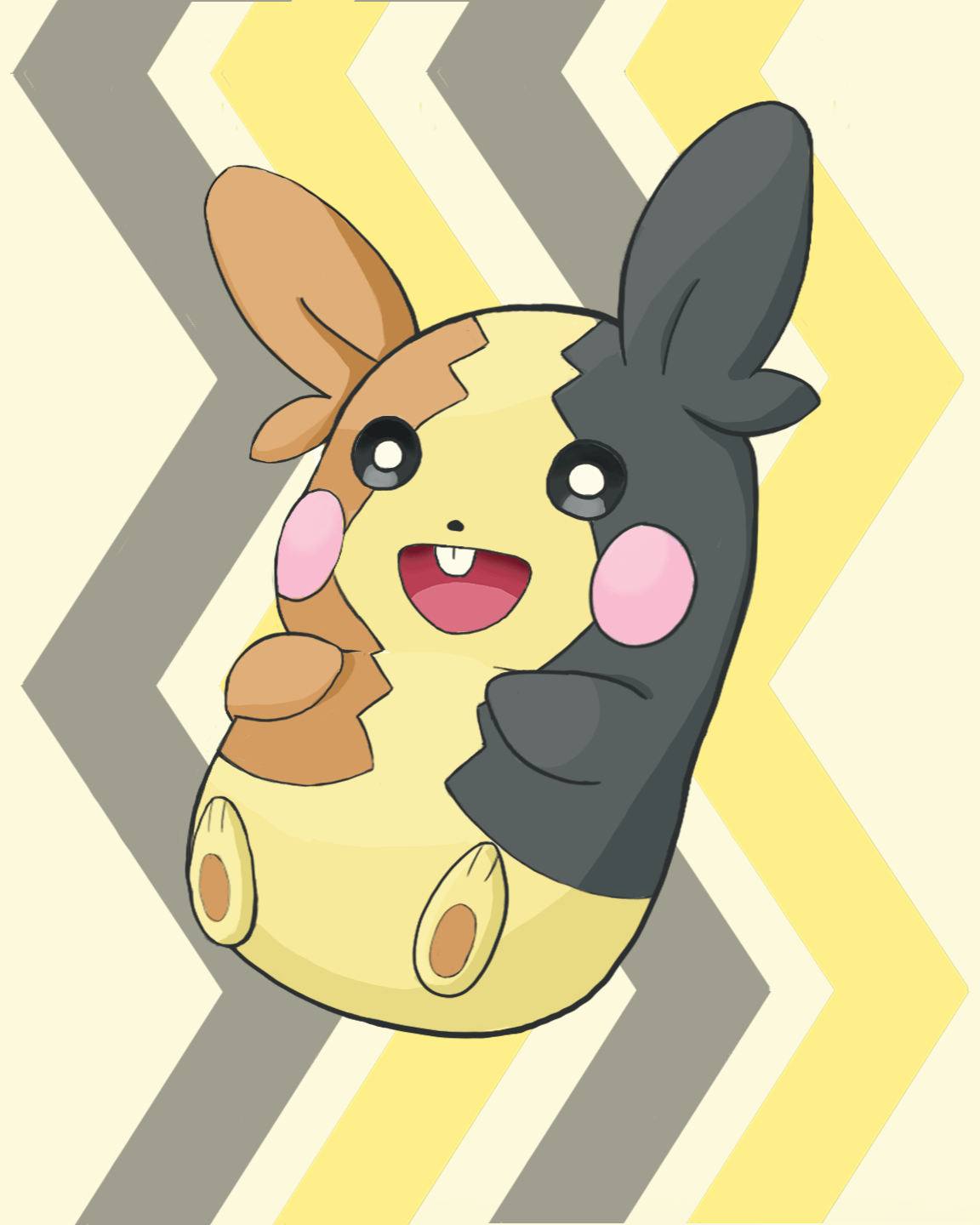 1152x1440 Morpeko Wallpaper