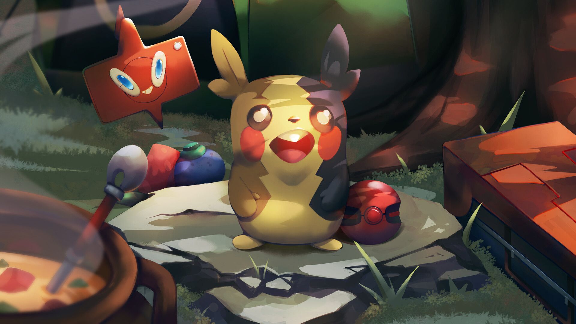1920x1080 Edric Cheah with Morpeko!