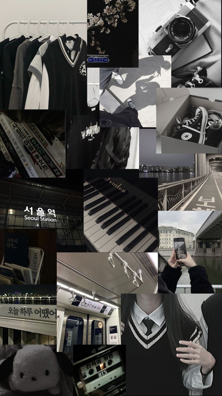 736x1308 Light black korean aesthetic
