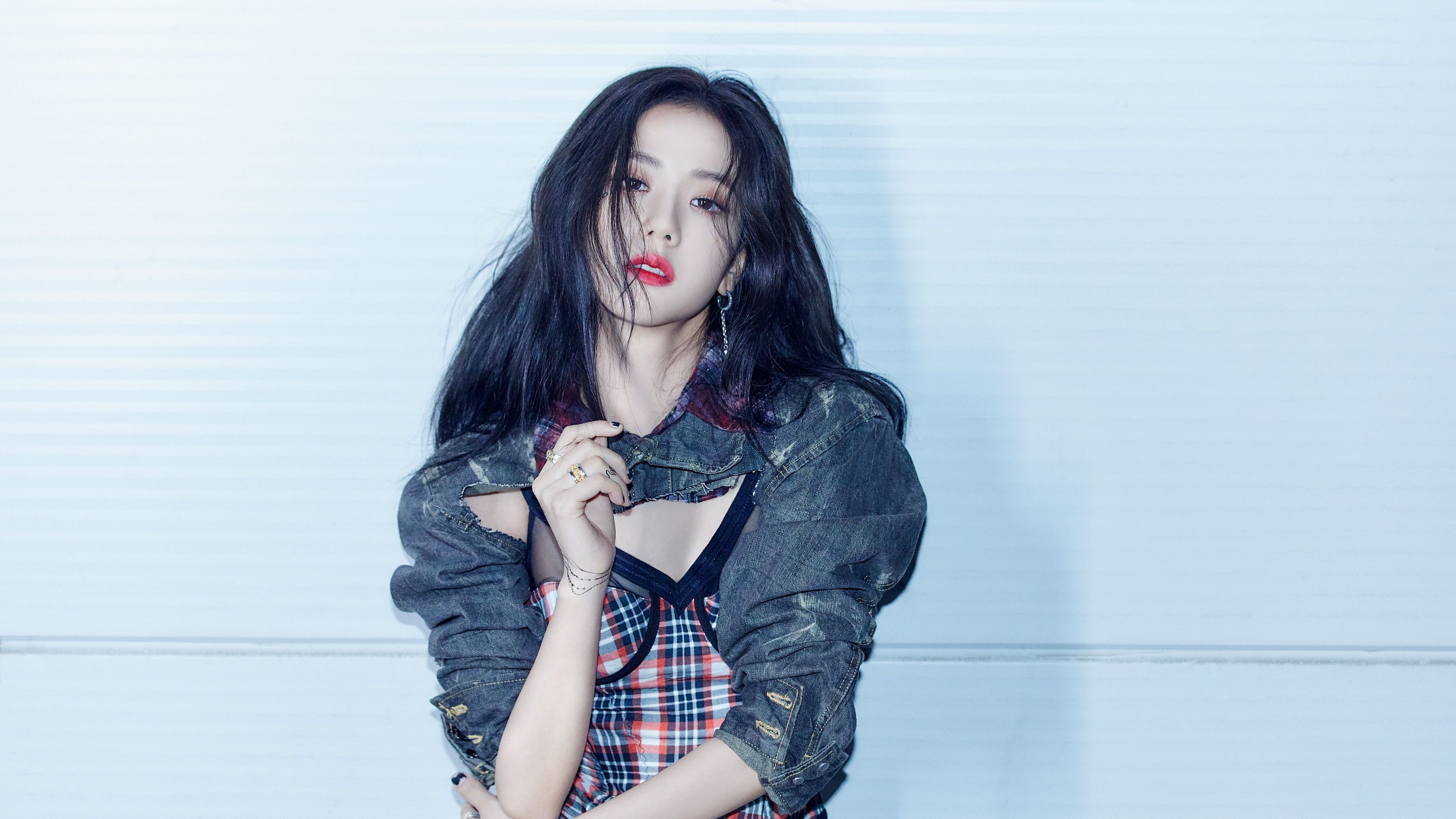 3840x2160 Jisoo Wallpaper 4K, Korean singer, Blackpink