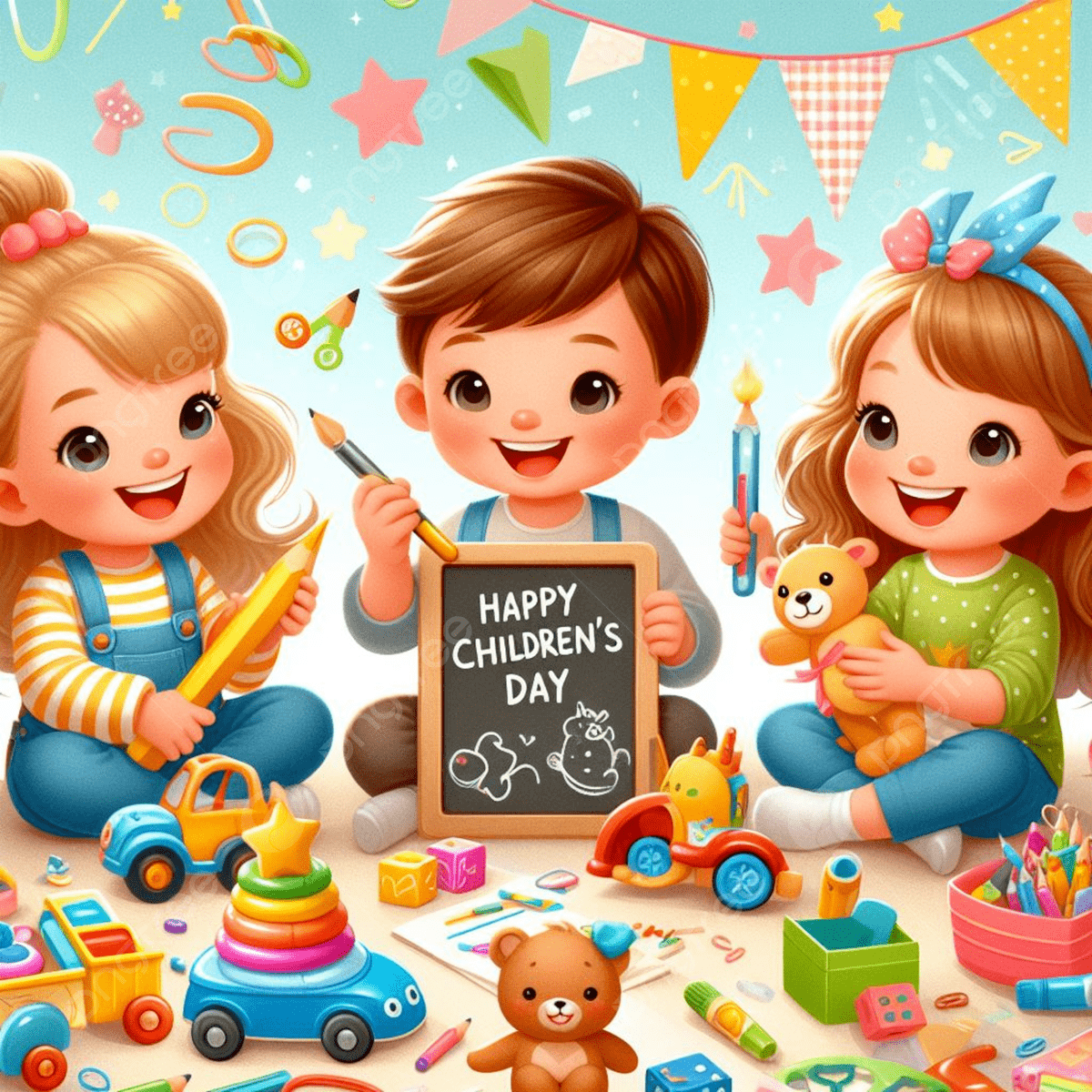 1200x1200 Happy Childrens Day Beautiful Trending Image, Happy Childrens Day, Beautiful Image, Cartoon Background Image And Wallpaper for Free Download