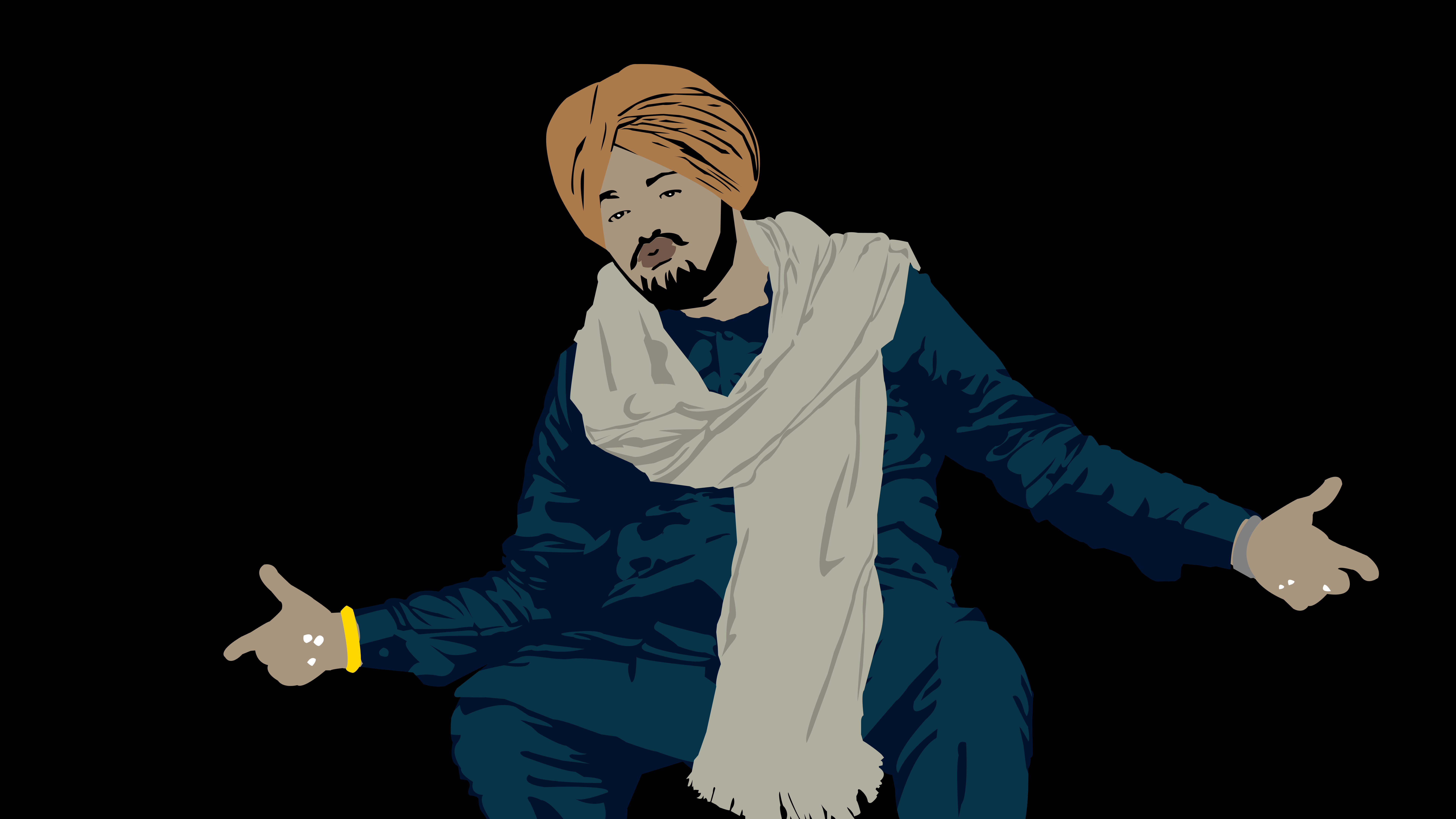 7680x4320 Sidhu Moosewala