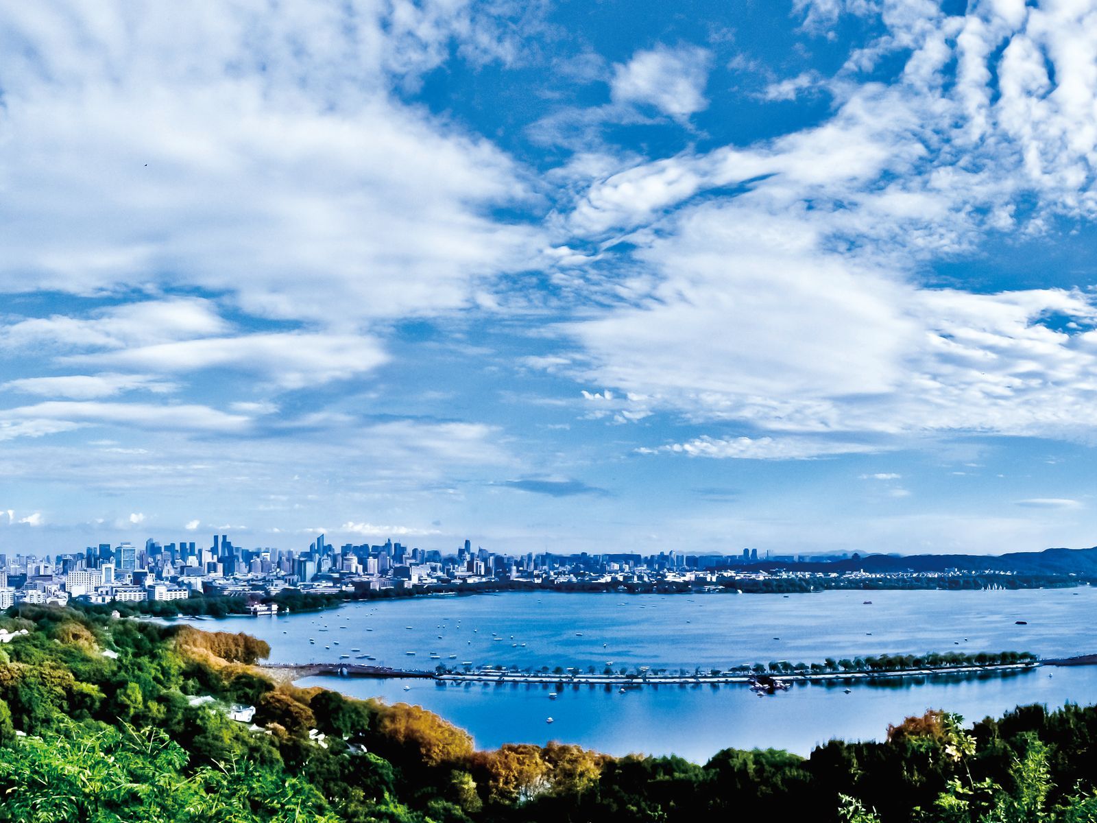 1600x1200 Scenes of West Lake