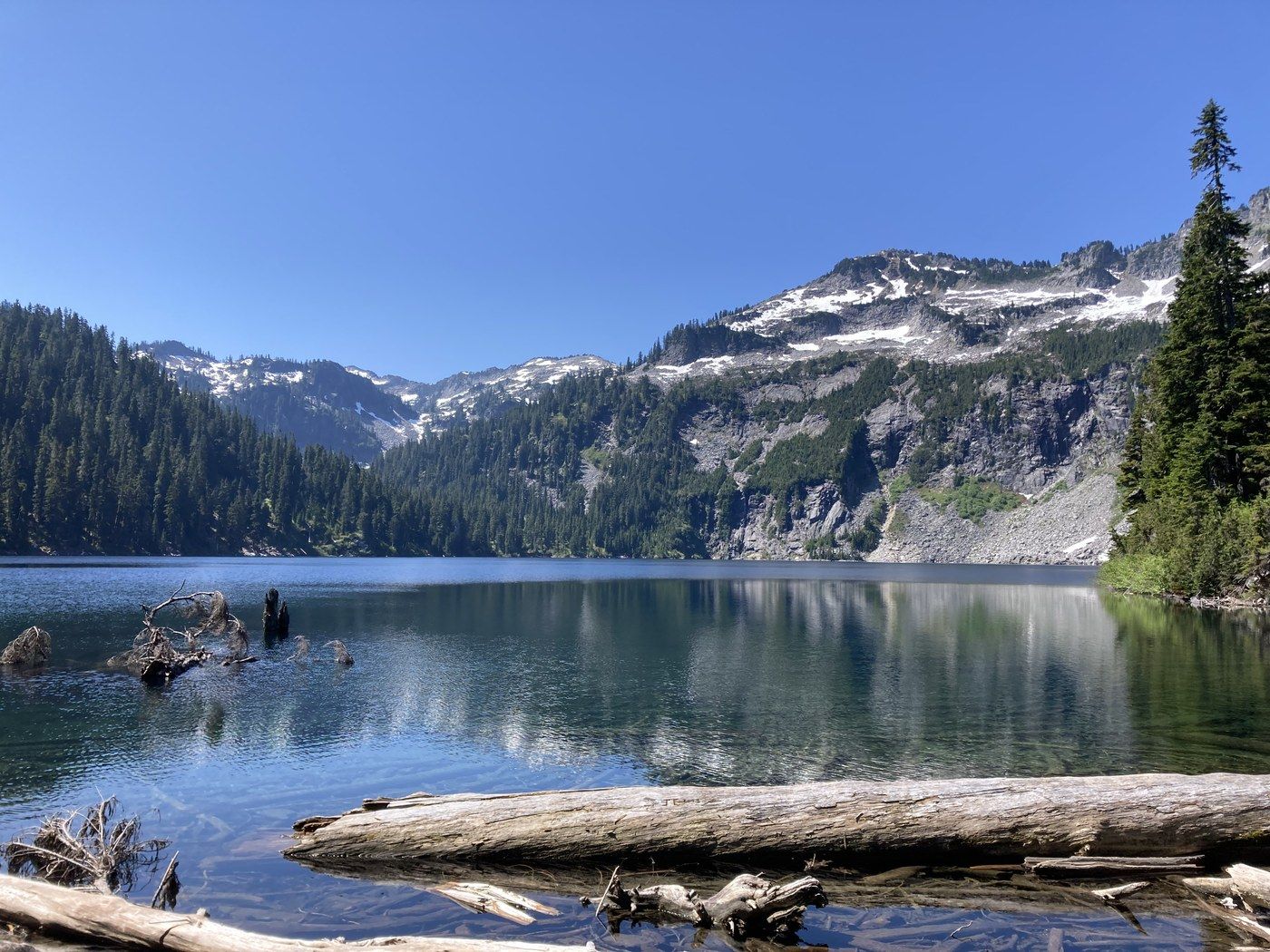 1400x1050 West Fork Foss River and Lakes