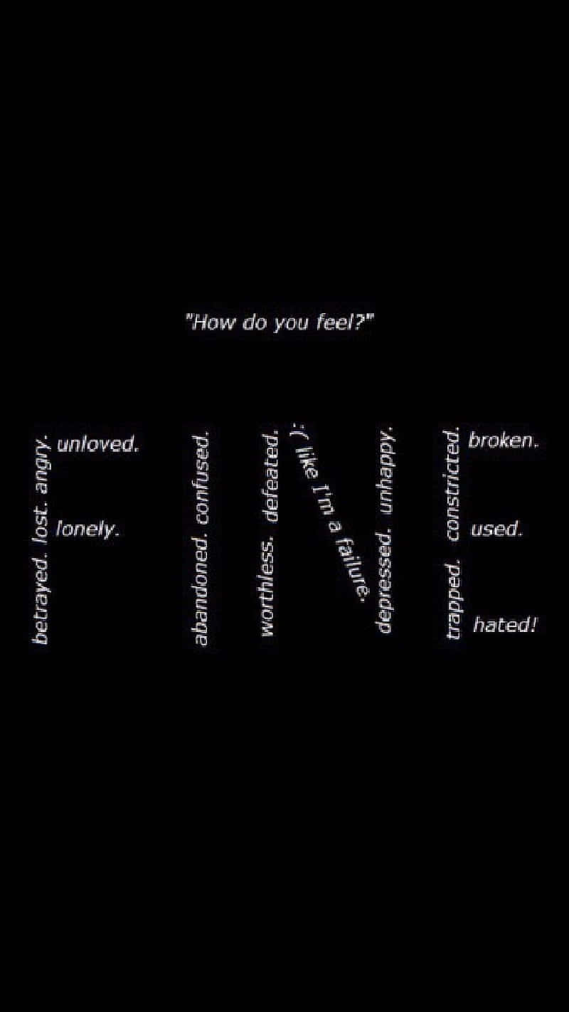 800x1422 Download Living with depression takes a toll, but having a support system does make a difference. Wallpaper