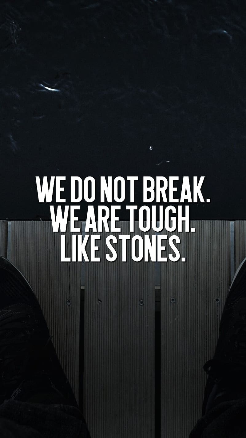 800x1422 Neet Motivation, we do not break, motivation, HD phone wallpaper
