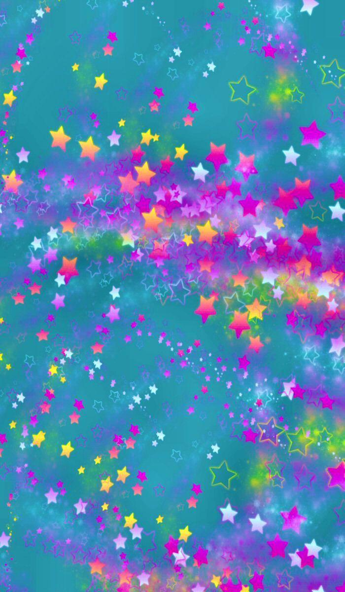 700x1200 Colorful stars wallpaper. Stars. Star wallpaper