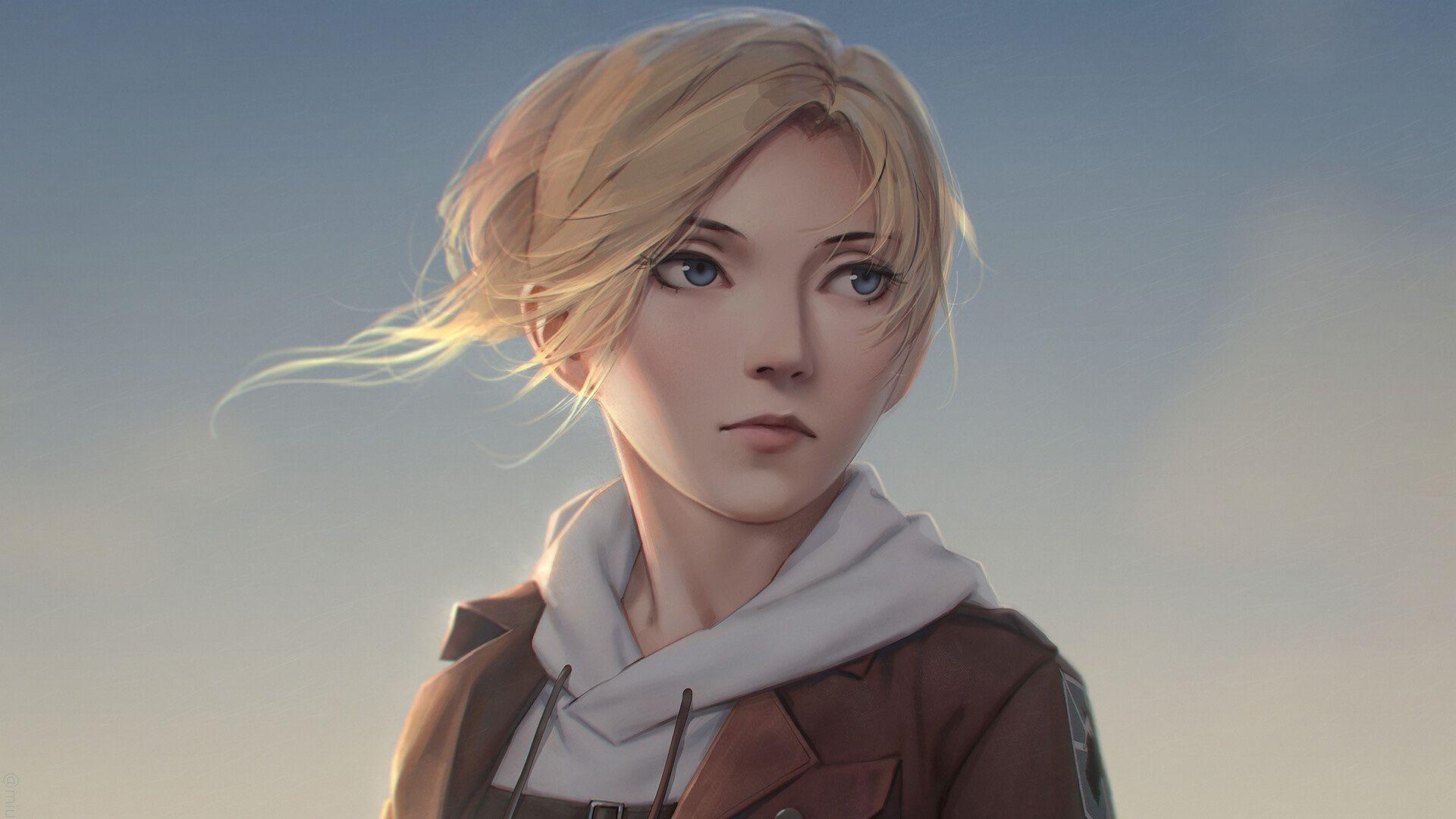 1920x1080 Attack On Titan Annie Leonhart With