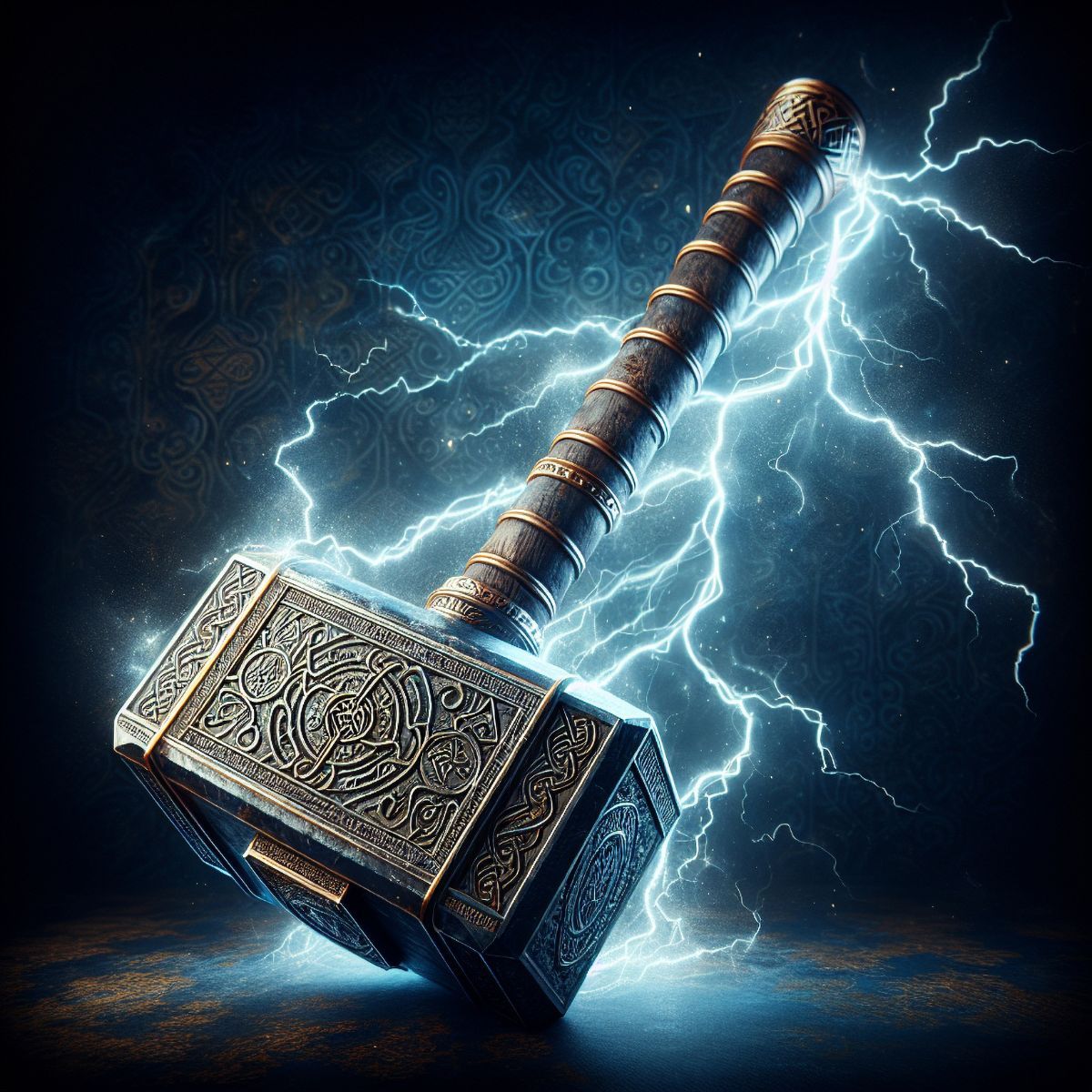 1200x1200 Thor's Hammer Wallpaper Mural for Wall®