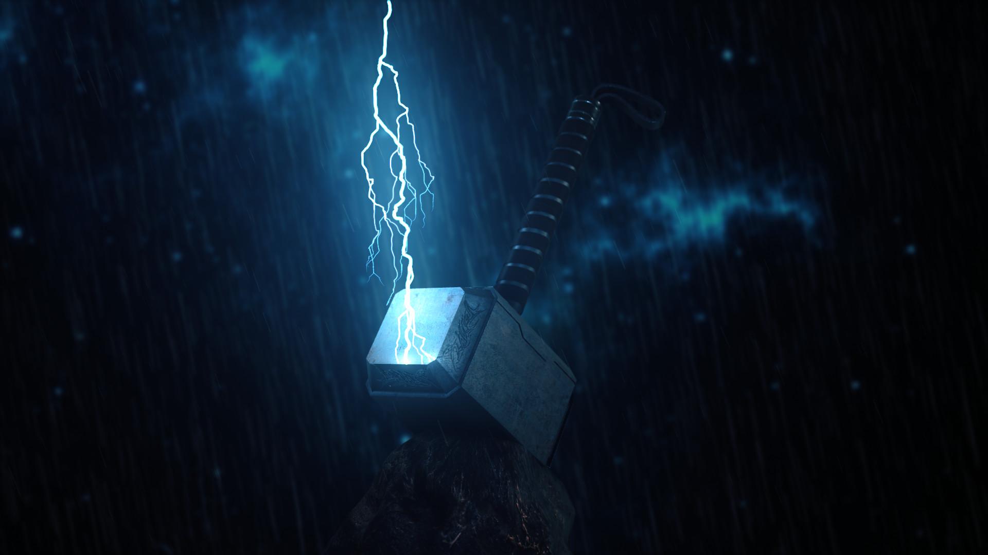 1920x1080 Thor's Hammer Wallpaper