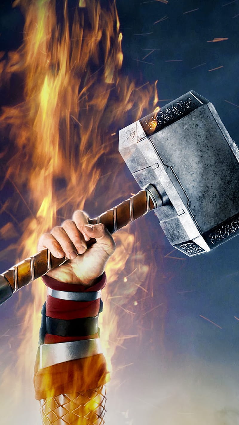 800x1422 Thor, hammer, HD phone wallpaper