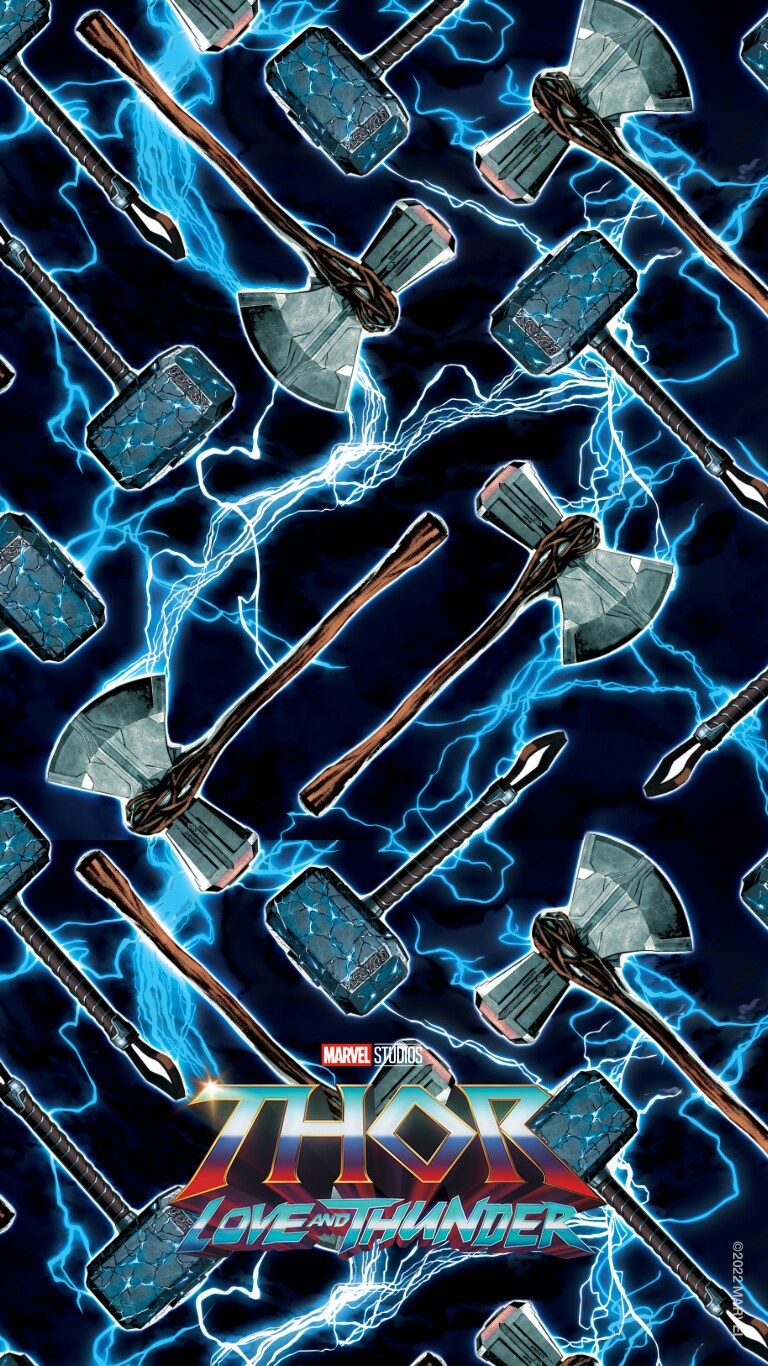 768x1366 Prepare For The Arrival Of Marvel Studios' Thor: Love And Thunder with These Electrifying Wallpaper For Your Mobile And Video Calls!