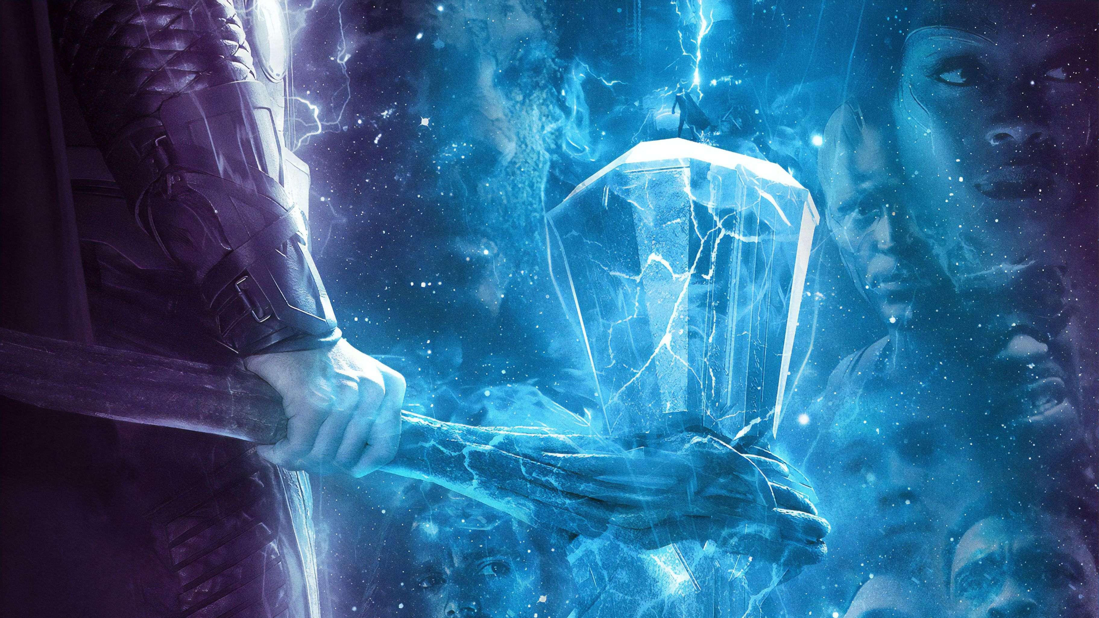 3646x2051 Avengers Endgame Thor Hammer Poster 4k Wallpaper, HD Movies Wallpaper, 4k Wallpaper, Image, Background, Photos and Picture