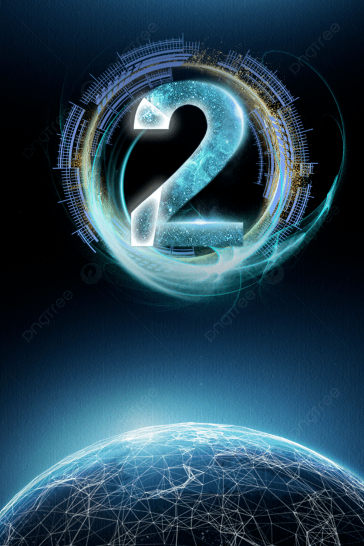 1200x1799 Countdown 2 Cool Starry Sky Background Wallpaper Image For Free Download