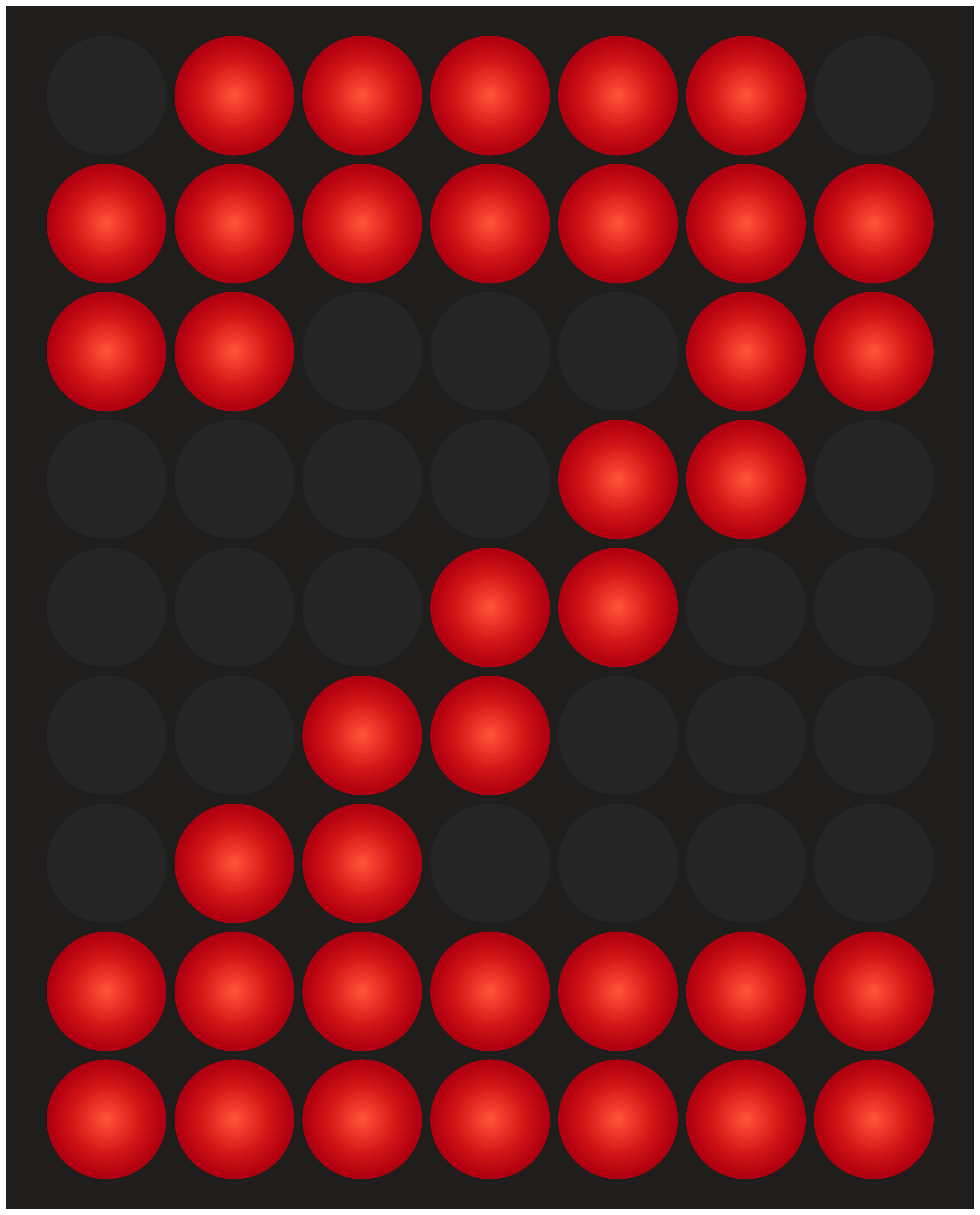 6456x8000 Digital Number Two Red PNG Clip Art Image​-Quality Free Image and Transparent PNG Clipart