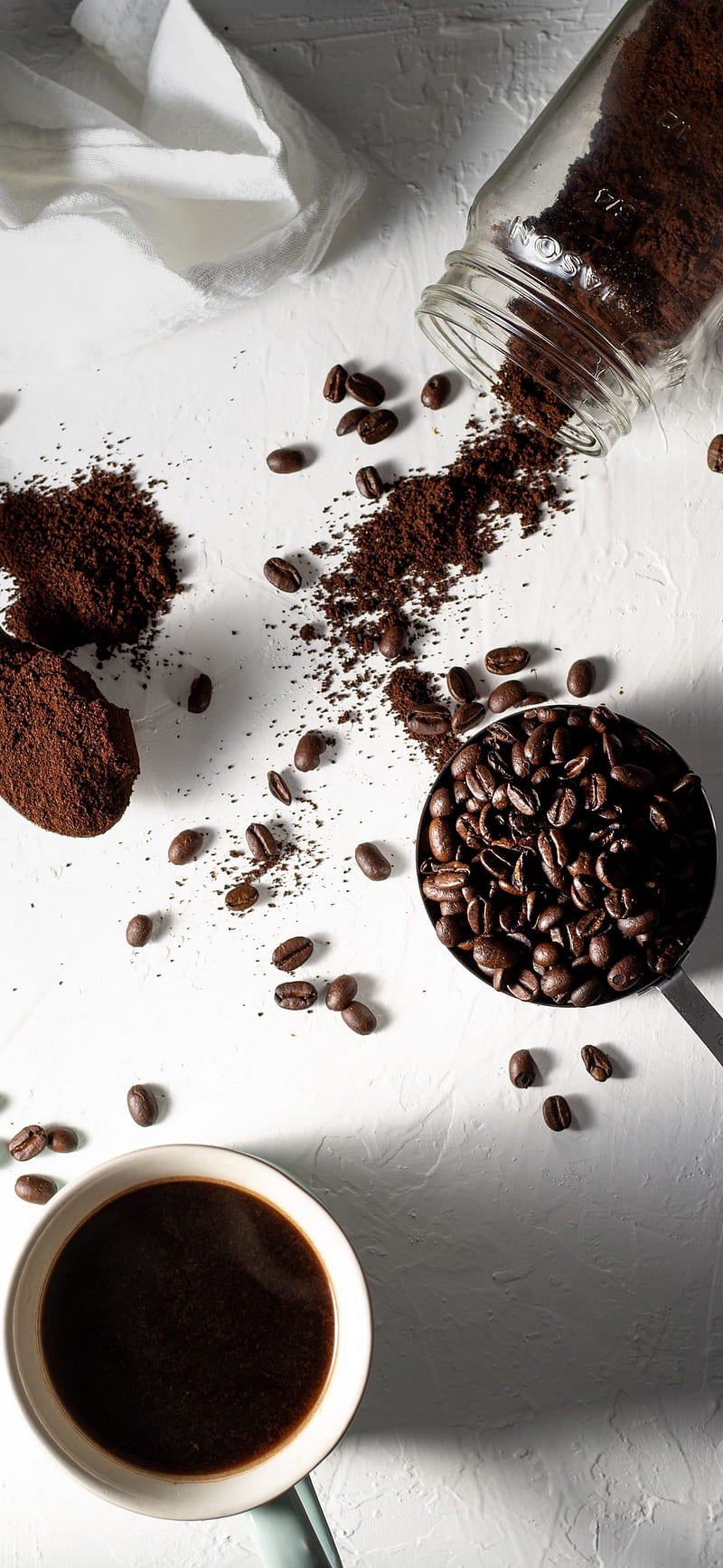 800x1733 Coffee lover, brown, coffee, HD phone wallpaper